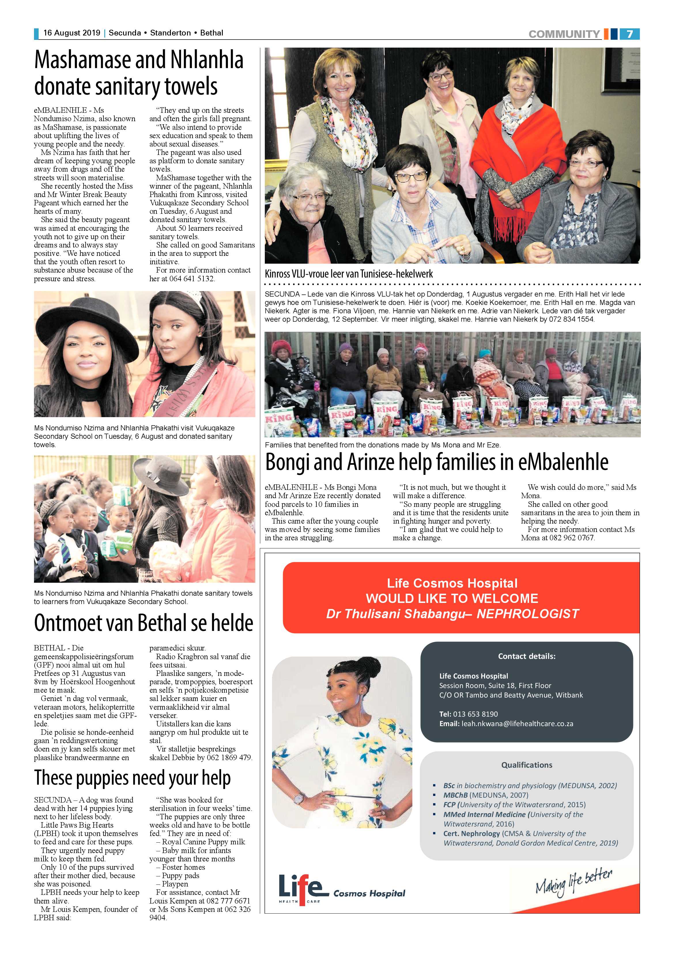 Ridge Times 16 August 2019 page 7