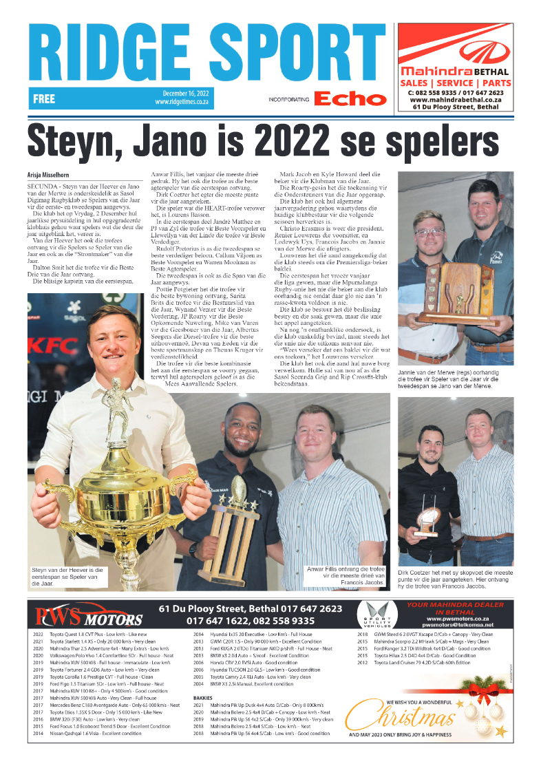Ridge Times 16 Dec 2022 page 10