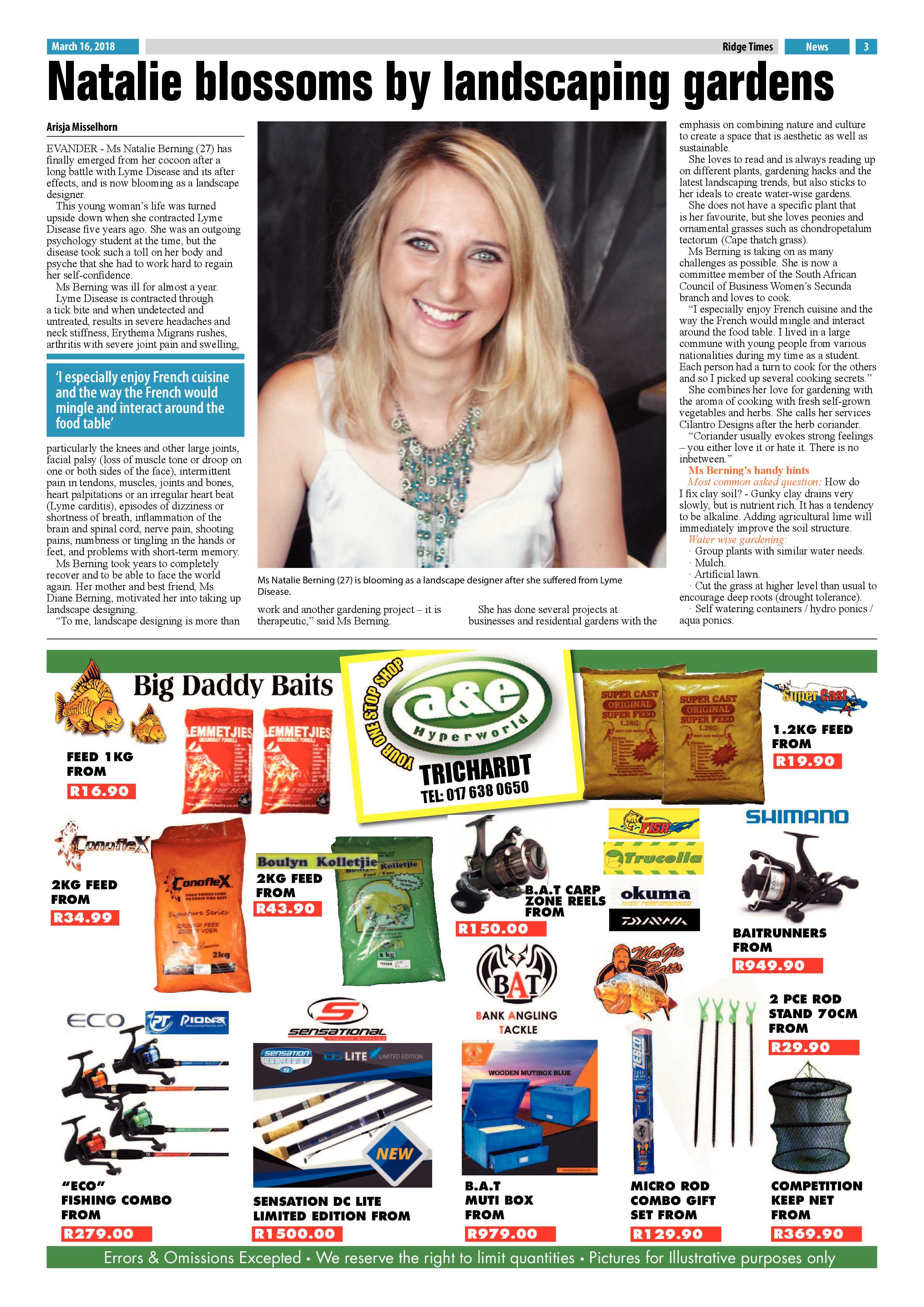 Ridge Times 16 March 2018 page 3