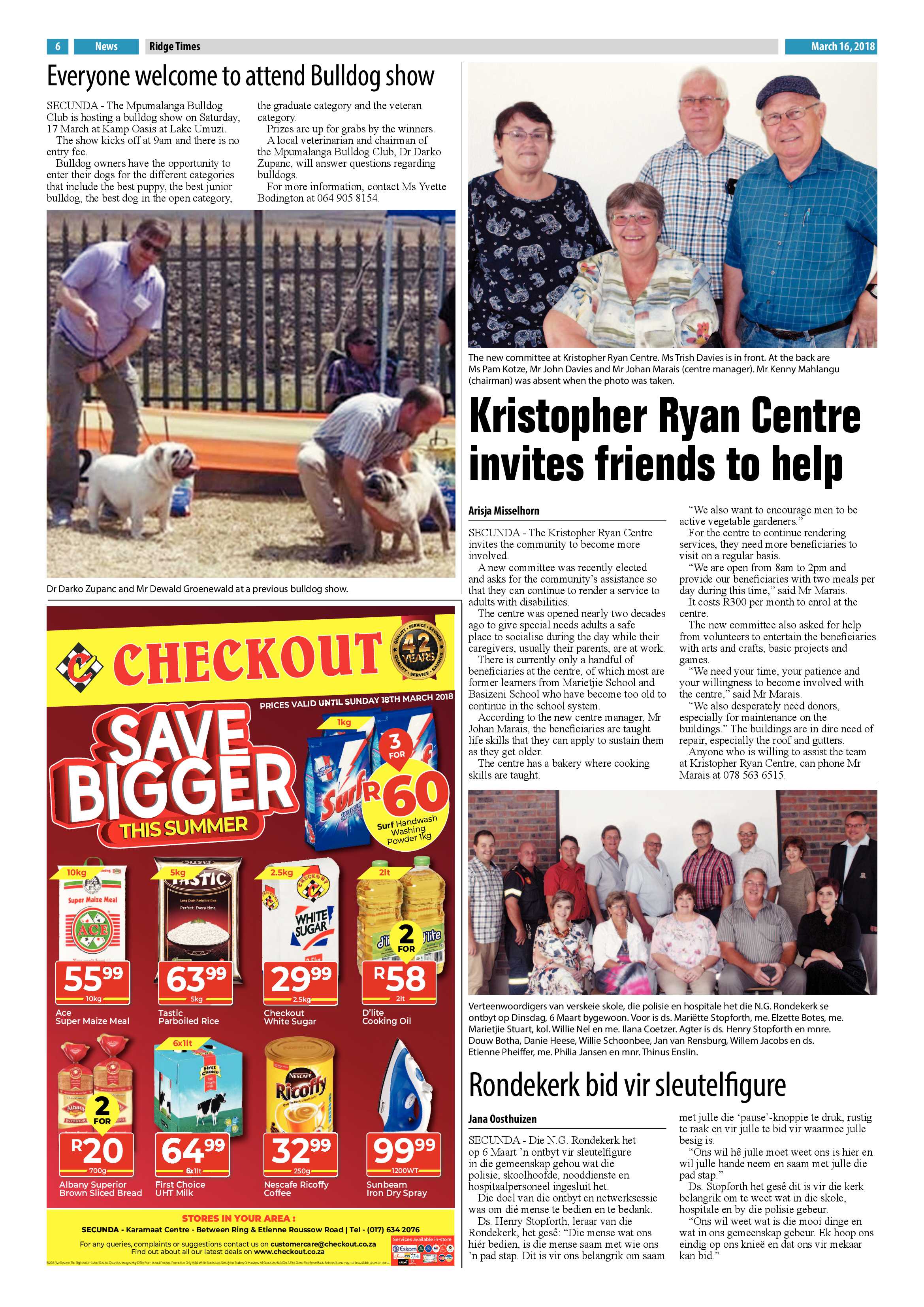 Ridge Times 16 March 2018 page 6