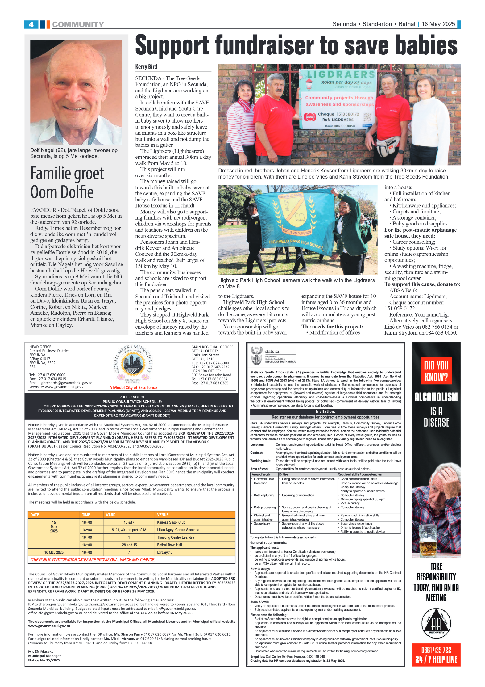 Ridge Times 16 May 2025 page 4