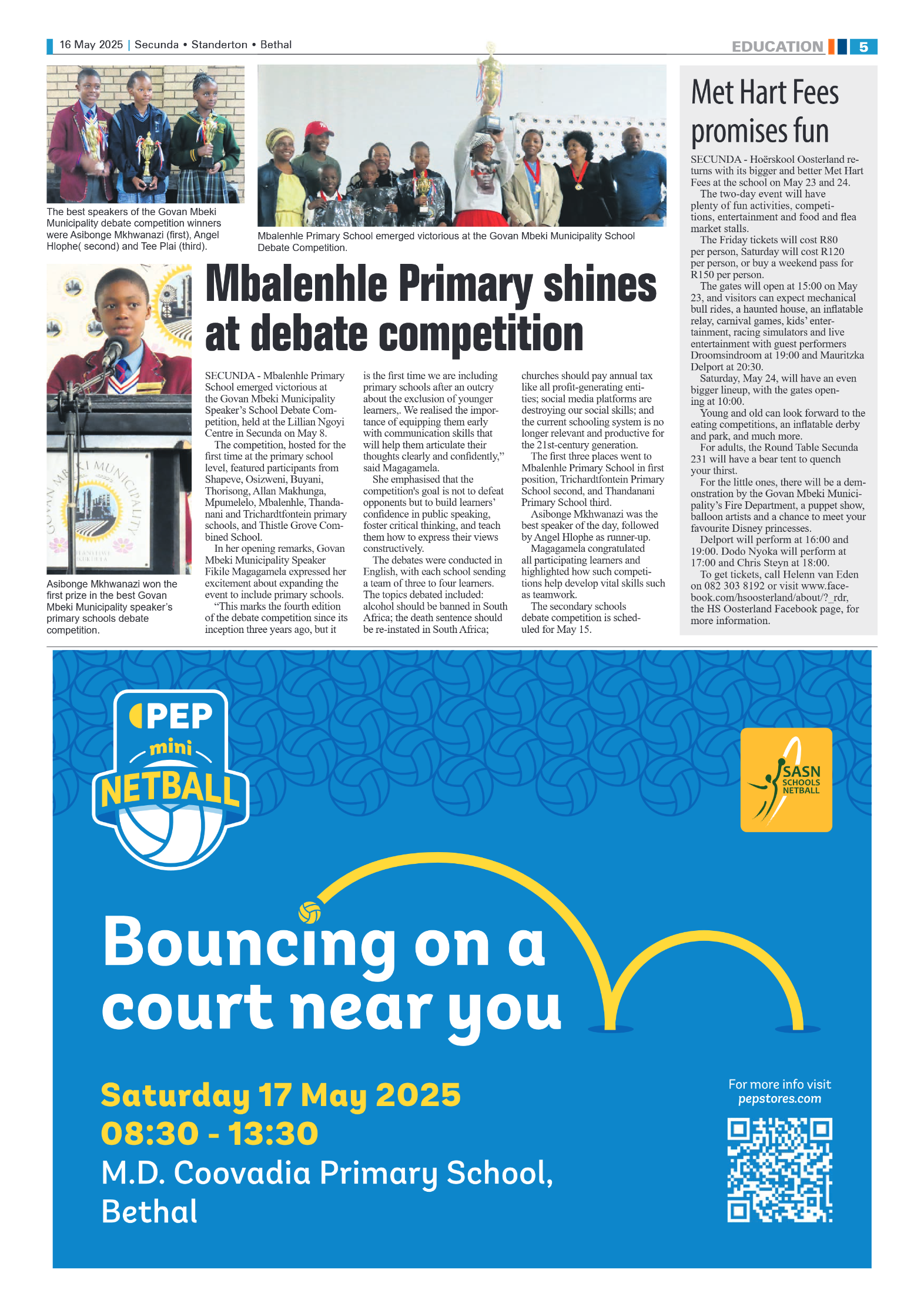 Ridge Times 16 May 2025 page 5