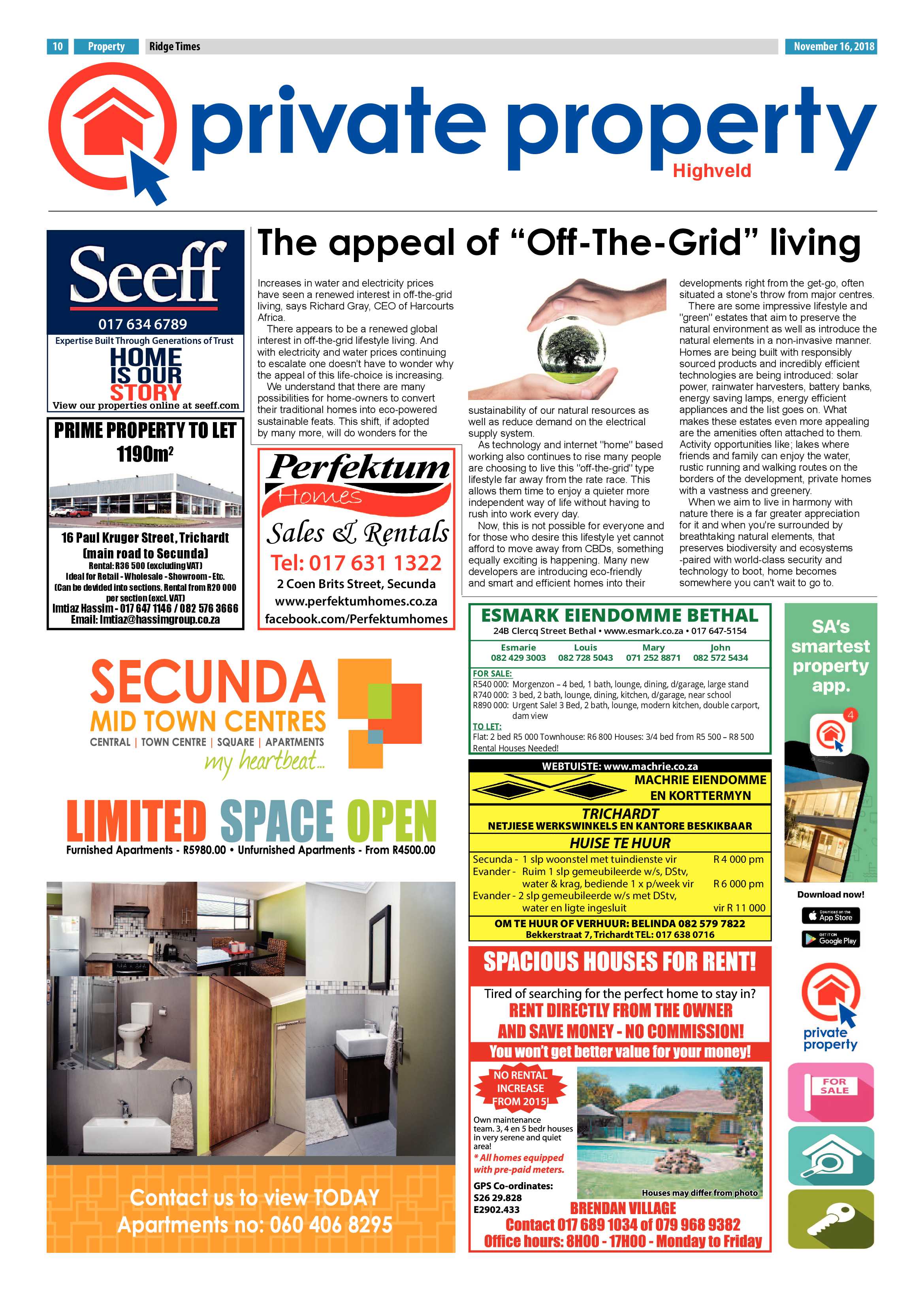 Ridge Times 16 November 2018 page 10