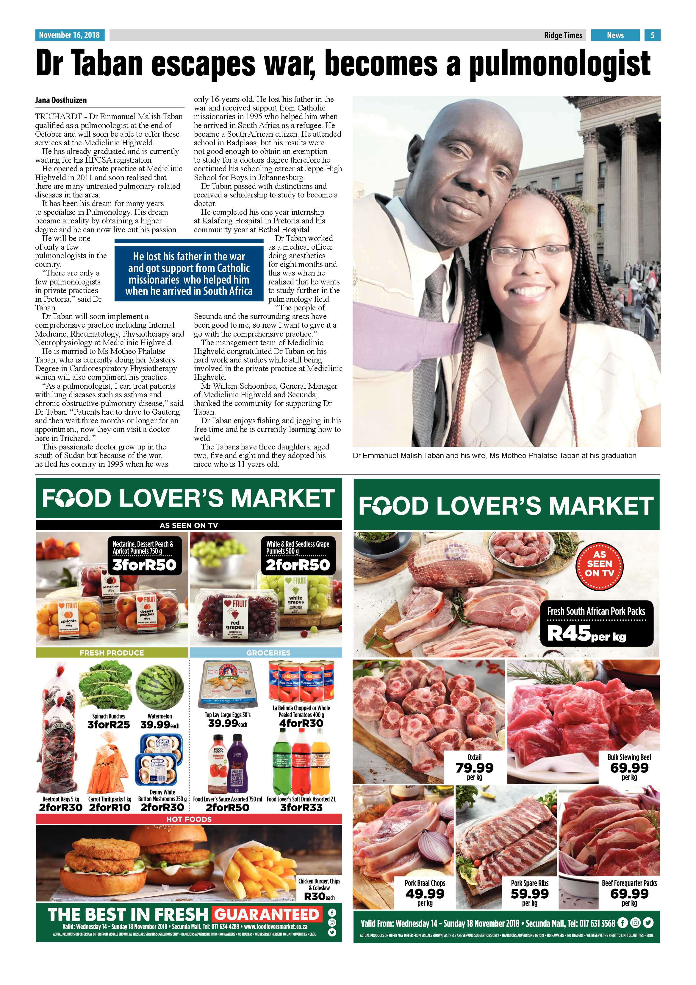 Ridge Times 16 November 2018 page 5