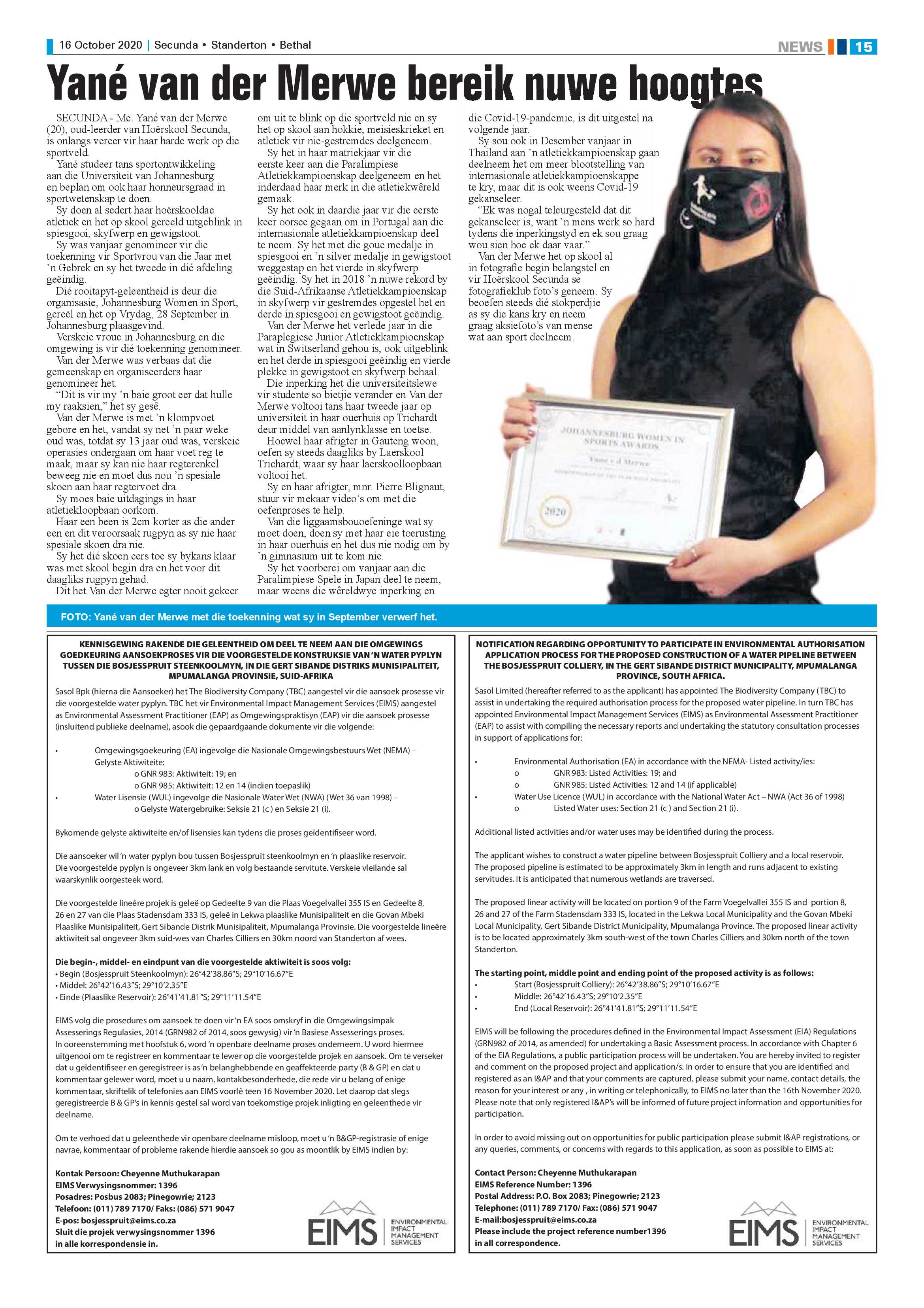 Ridge Times 16 October 2020 page 15