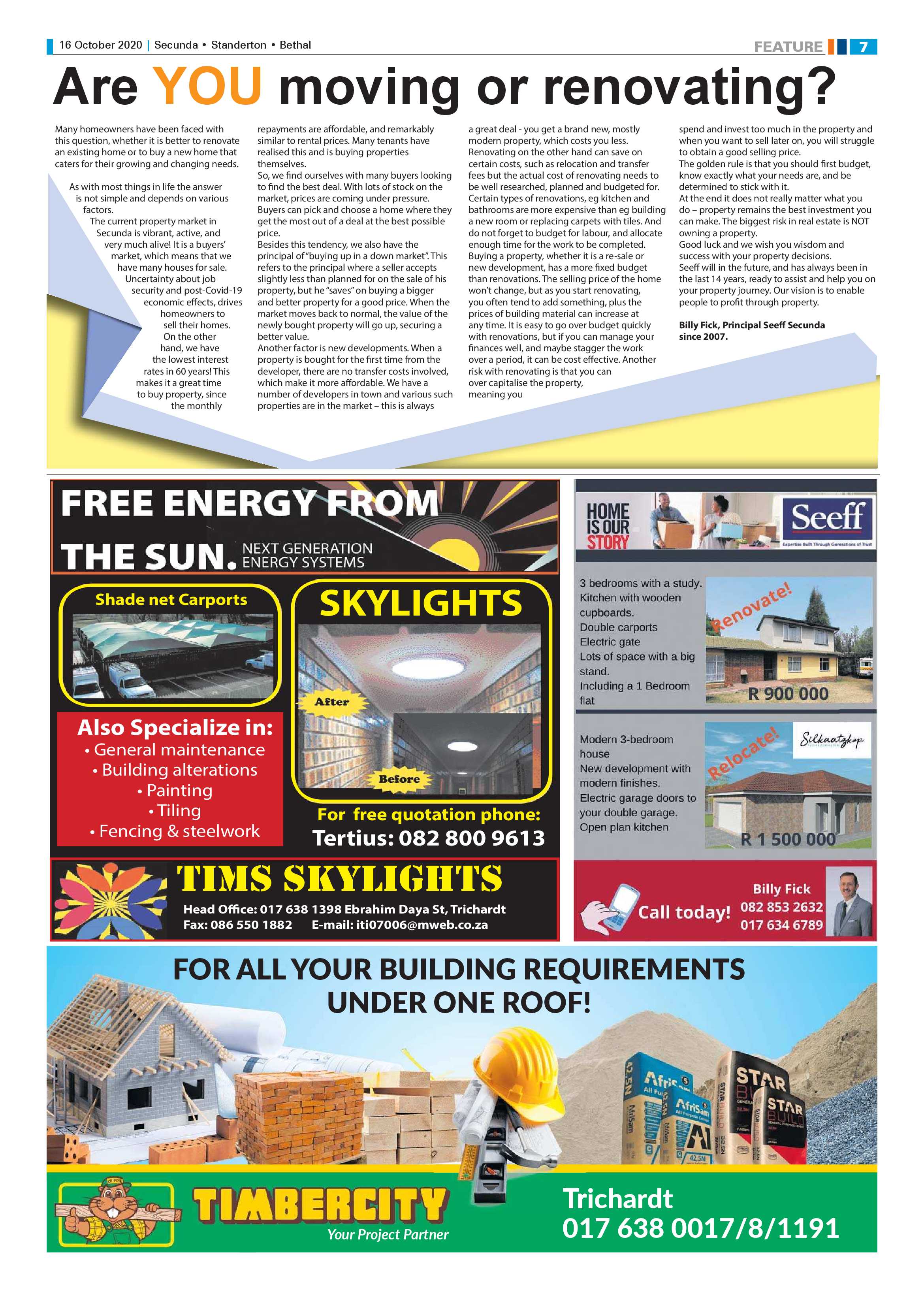 Ridge Times 16 October 2020 page 7