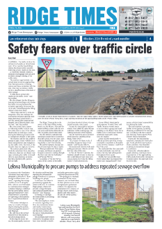 Ridge Times 16 October 2026