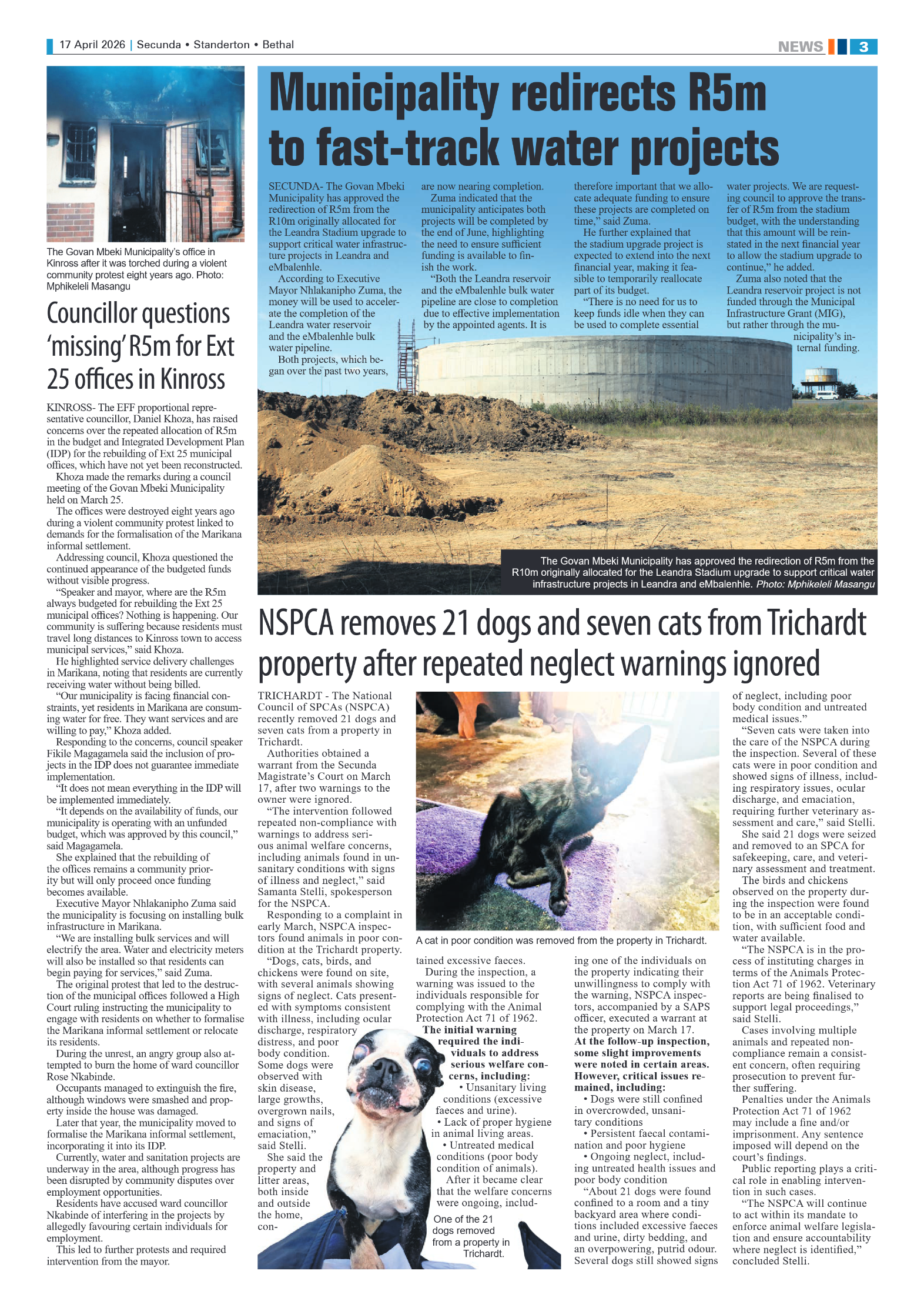 Ridge Times 17 April 2026 page 3