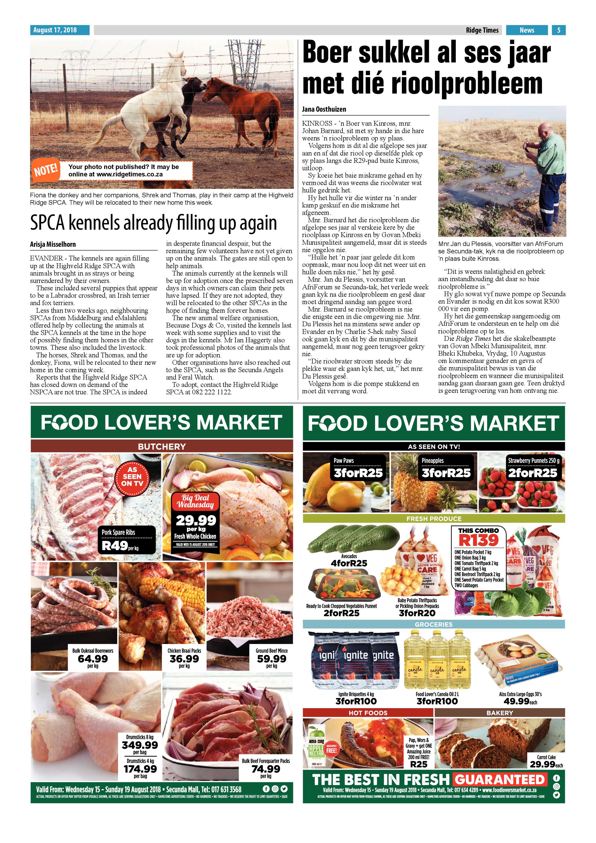 Ridge Times 17 August 2018 page 5