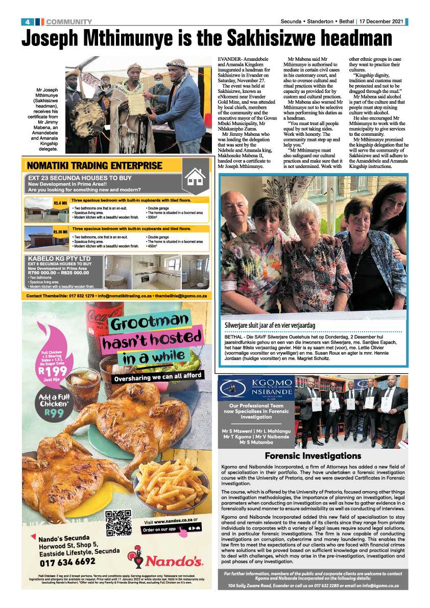 Ridge Times 17 December 2021 page 6