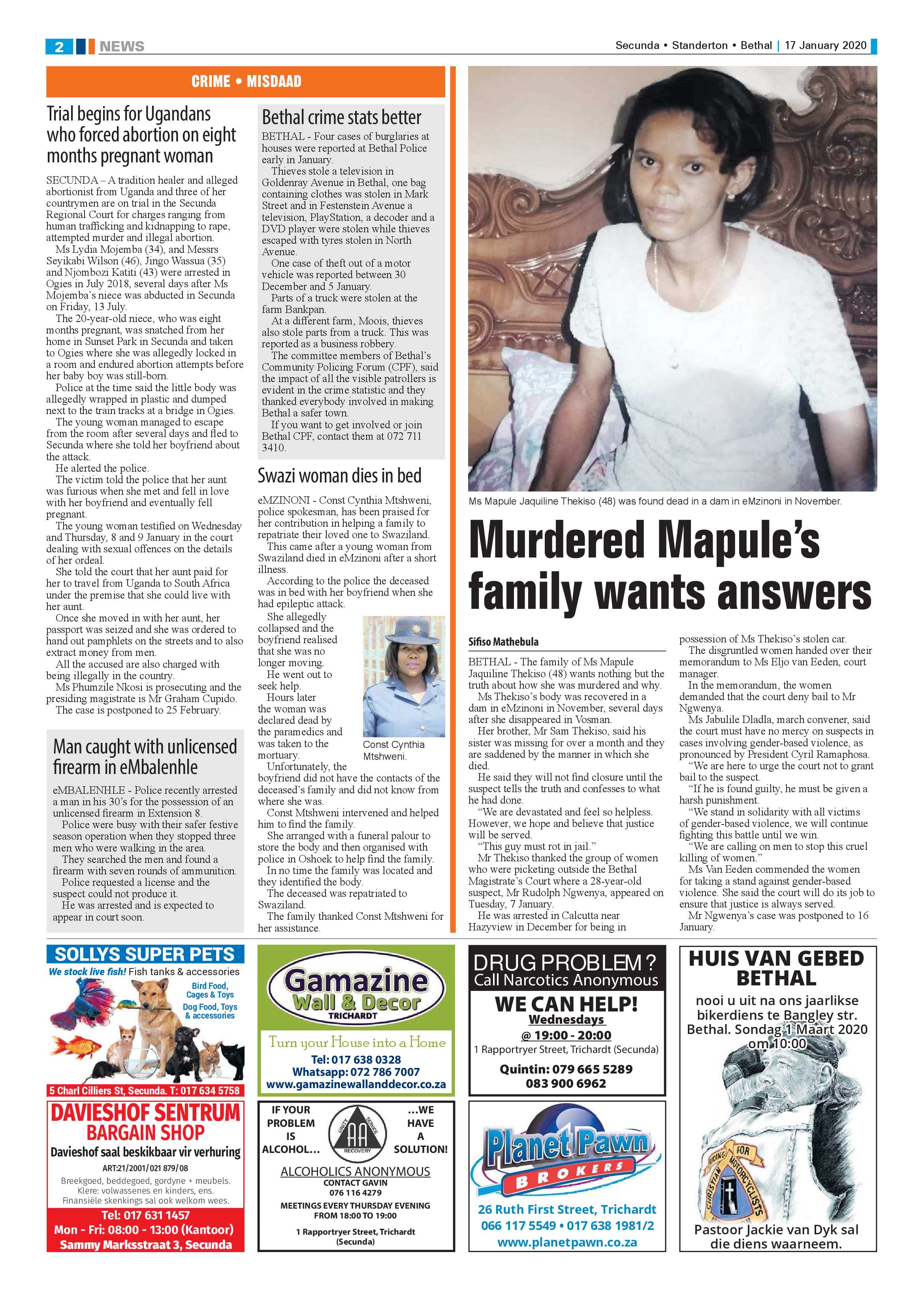 Ridge Times 17 January 2020 page 2