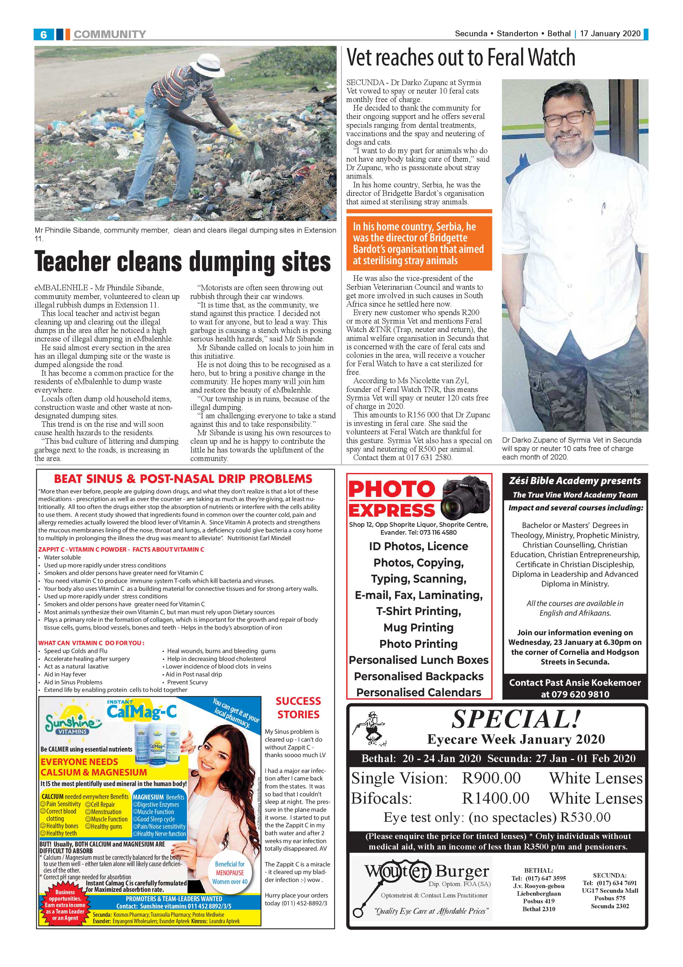 Ridge Times 17 January 2020 page 6
