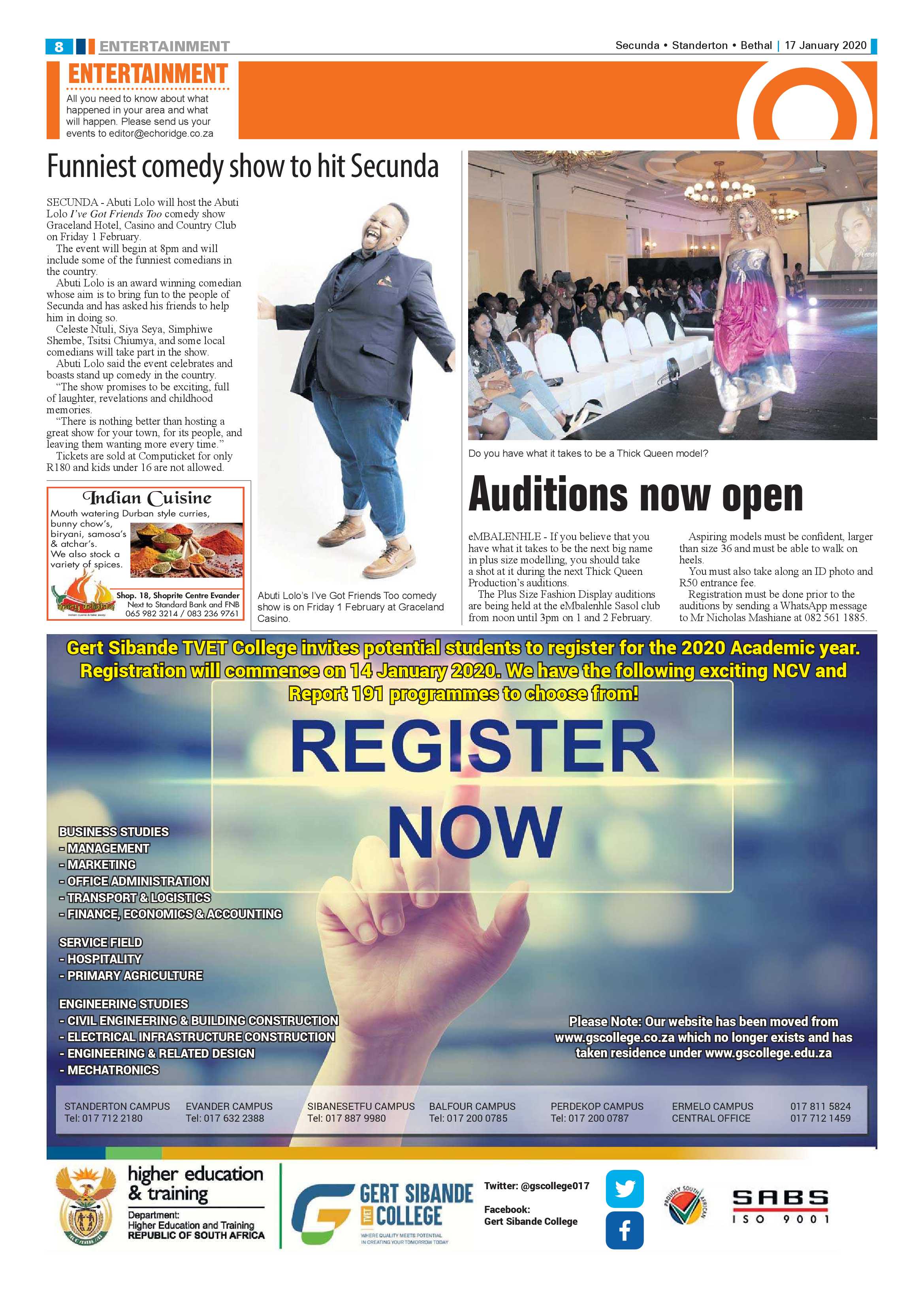 Ridge Times 17 January 2020 page 8