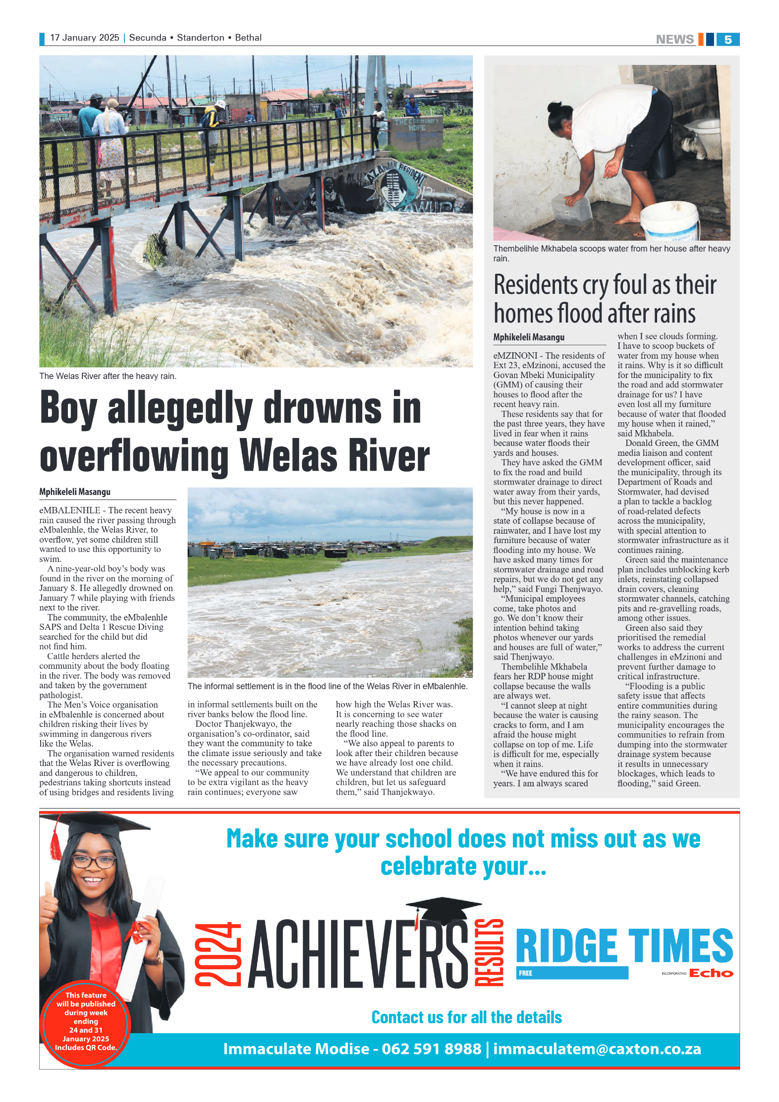 Ridge Times 17 January 2025 page 5