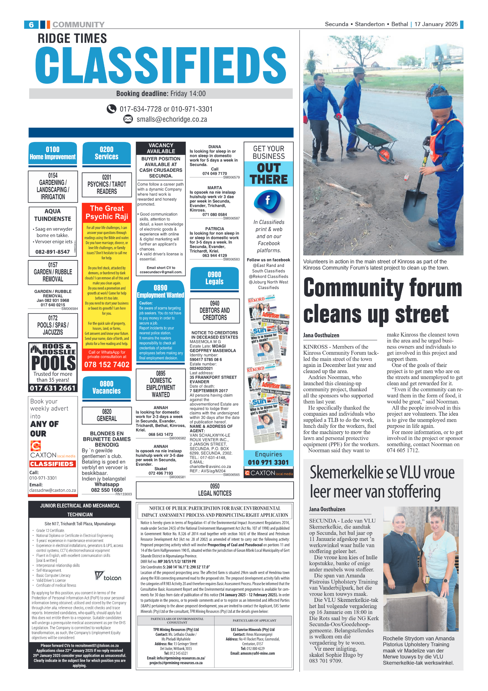 Ridge Times 17 January 2025 page 6