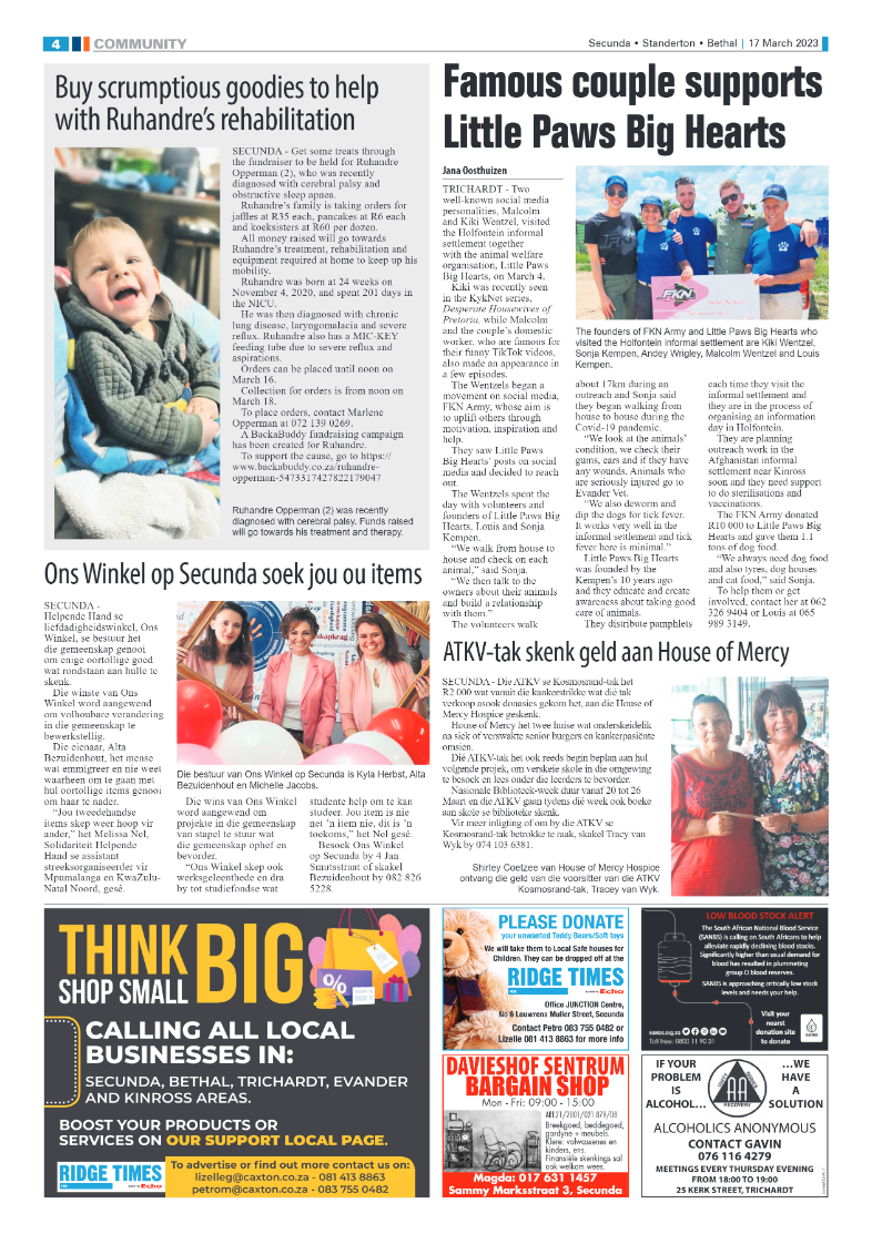 Ridge Times 17 March 2023 page 4