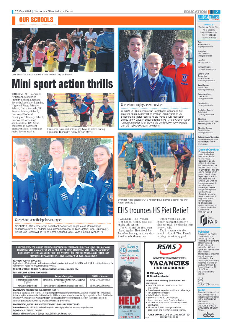 Ridge Times 17 May 2024 page 7