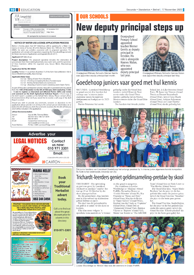 Ridge Times 17 November 2023 page 10
