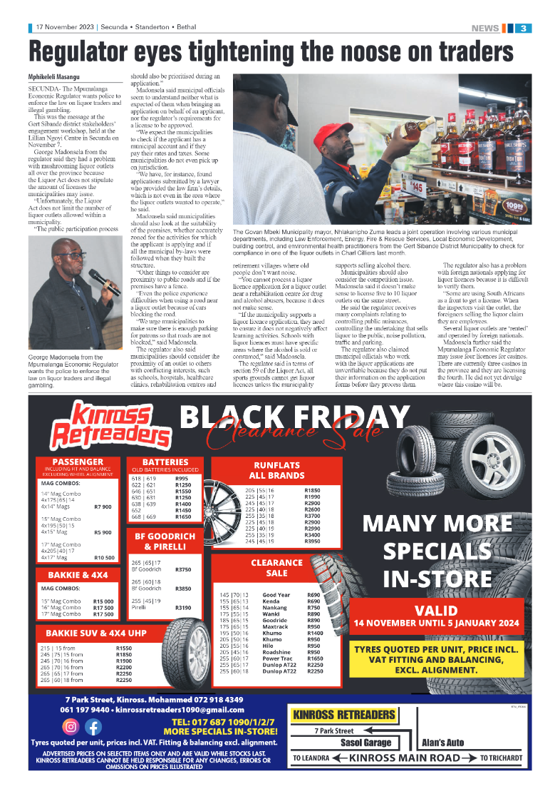Ridge Times 17 November 2023 page 3
