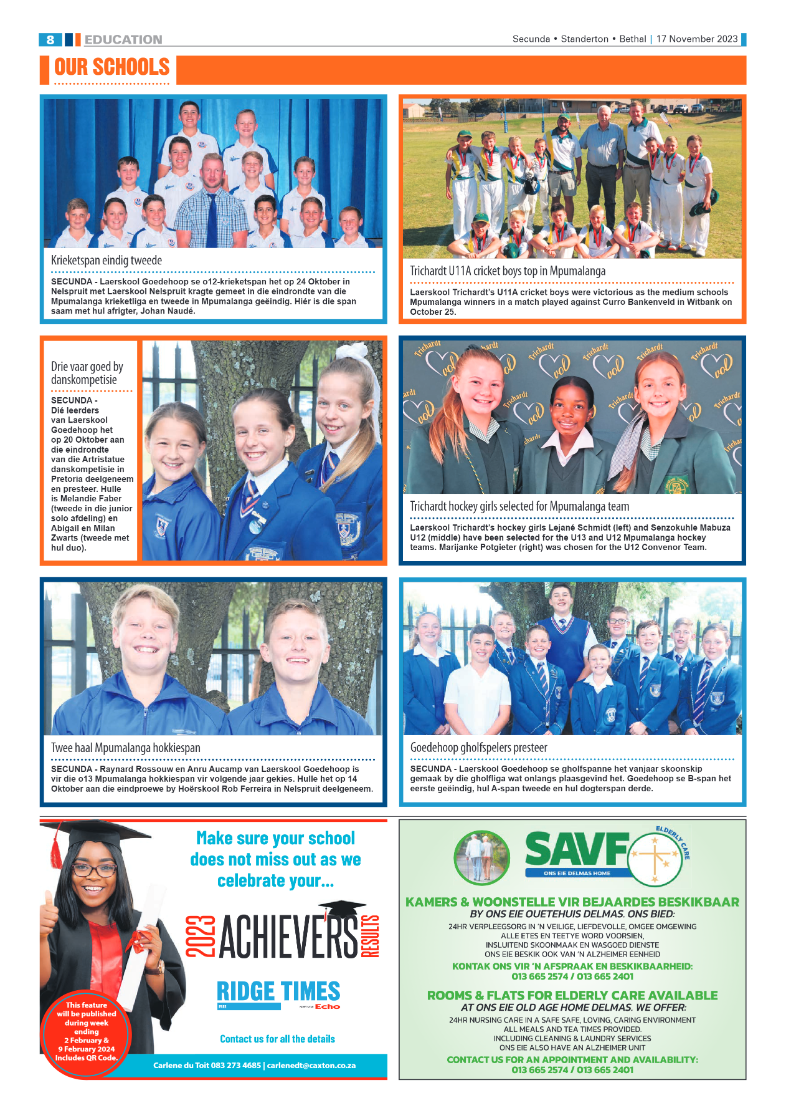 Ridge Times 17 November 2023 page 8