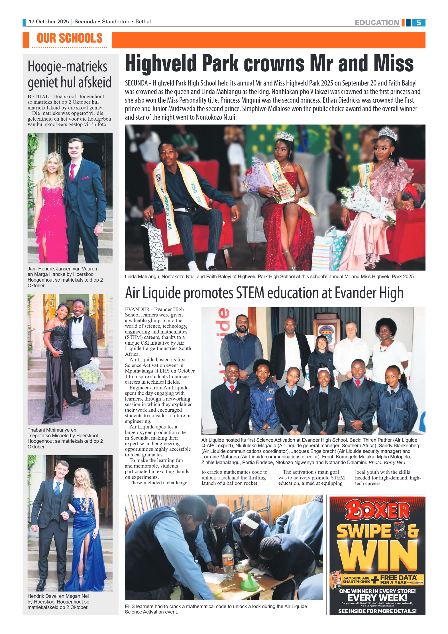 Ridge Times 17 October 2025 page 5