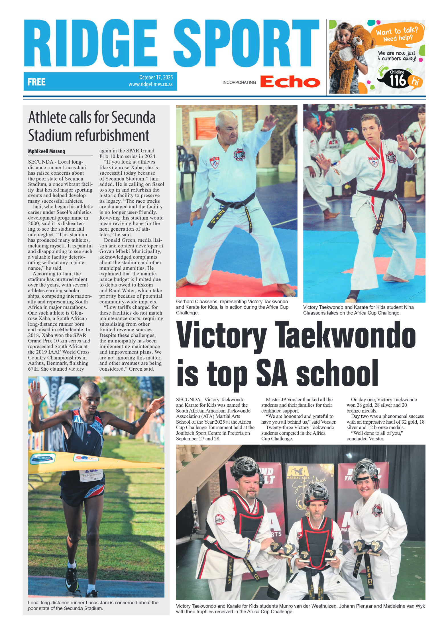 Ridge Times 17 October 2025 page 8