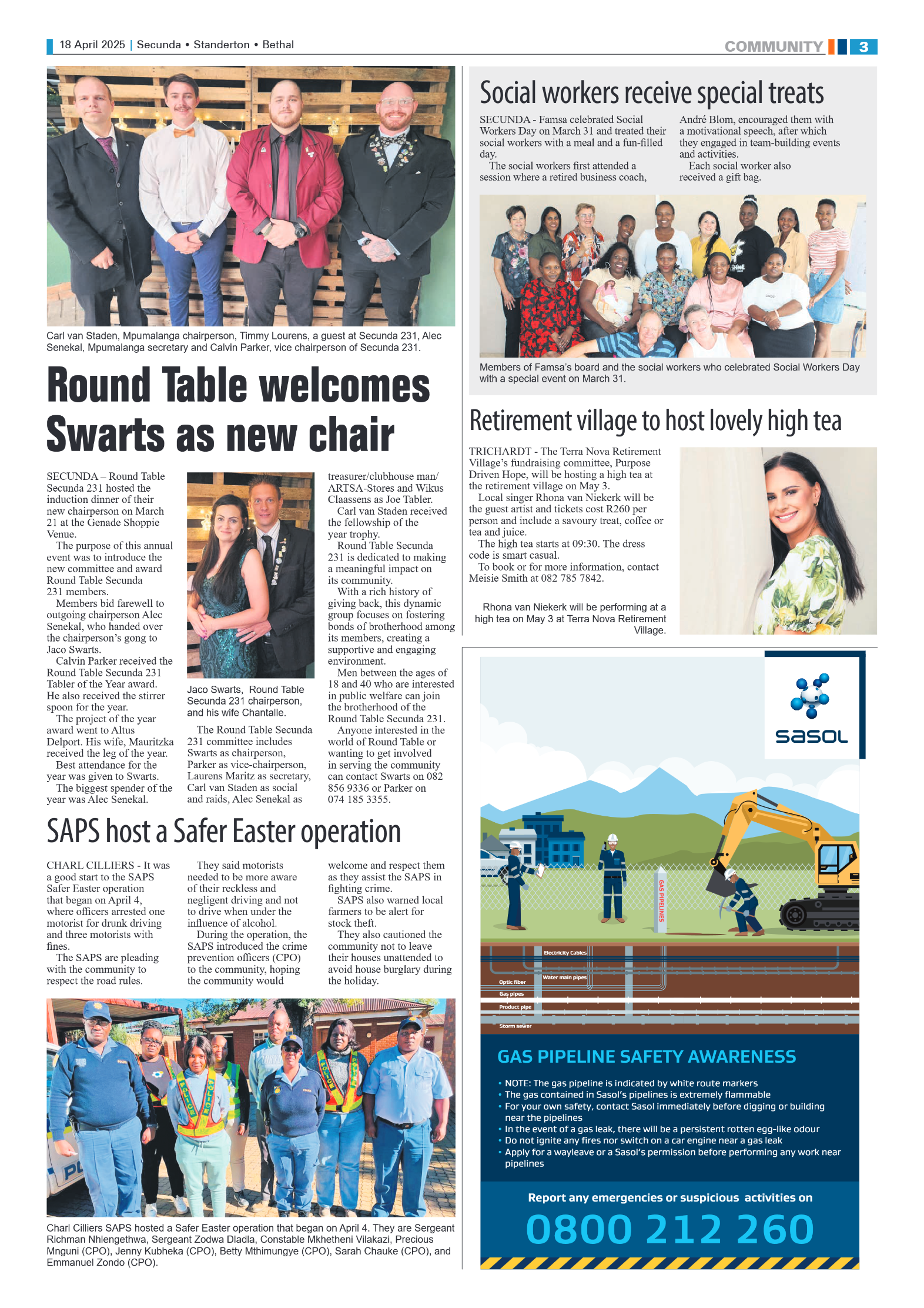 Ridge Times 18 April 2025 page 3