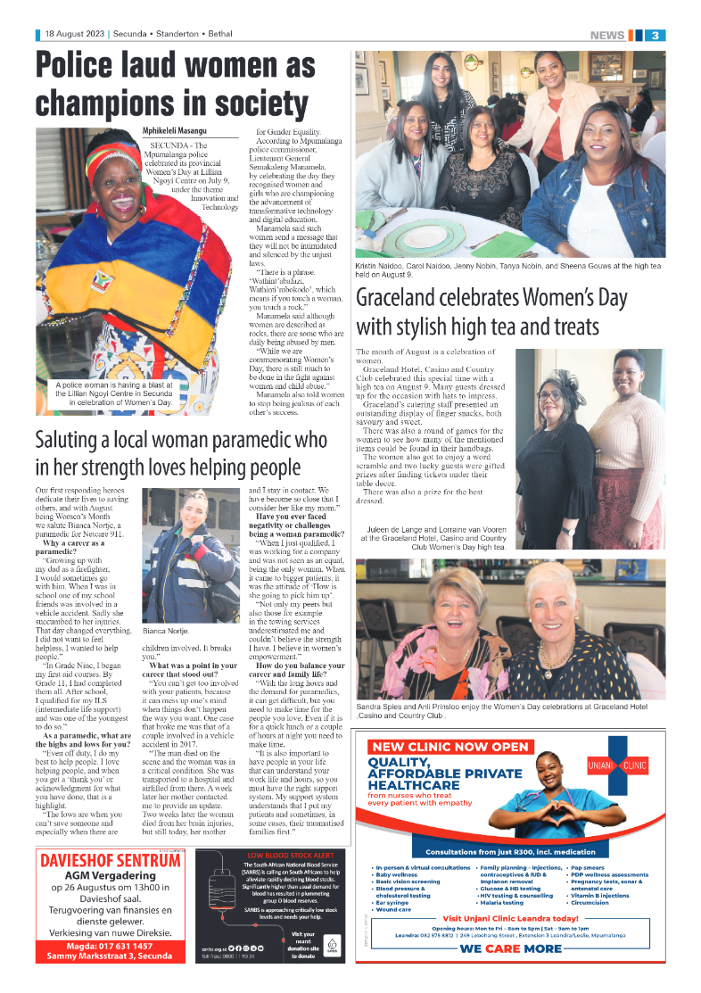 Ridge Times 18 August 2023 page 3