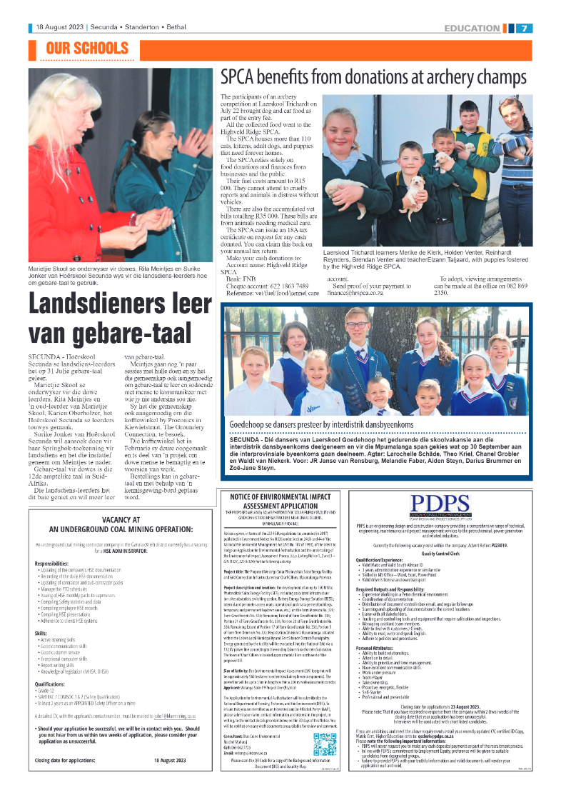 Ridge Times 18 August 2023 page 7