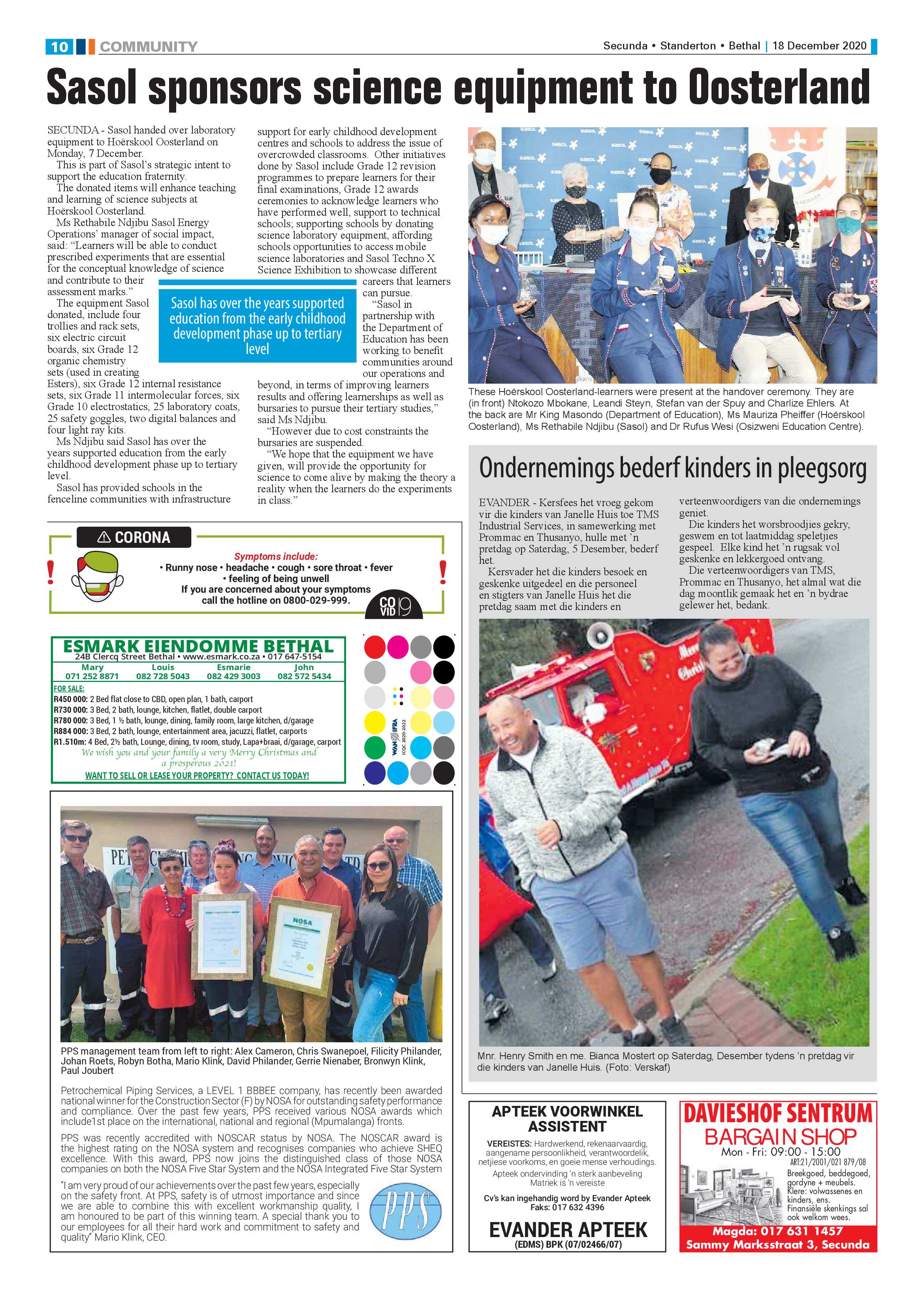 Ridge Times 18 December 2020 page 12
