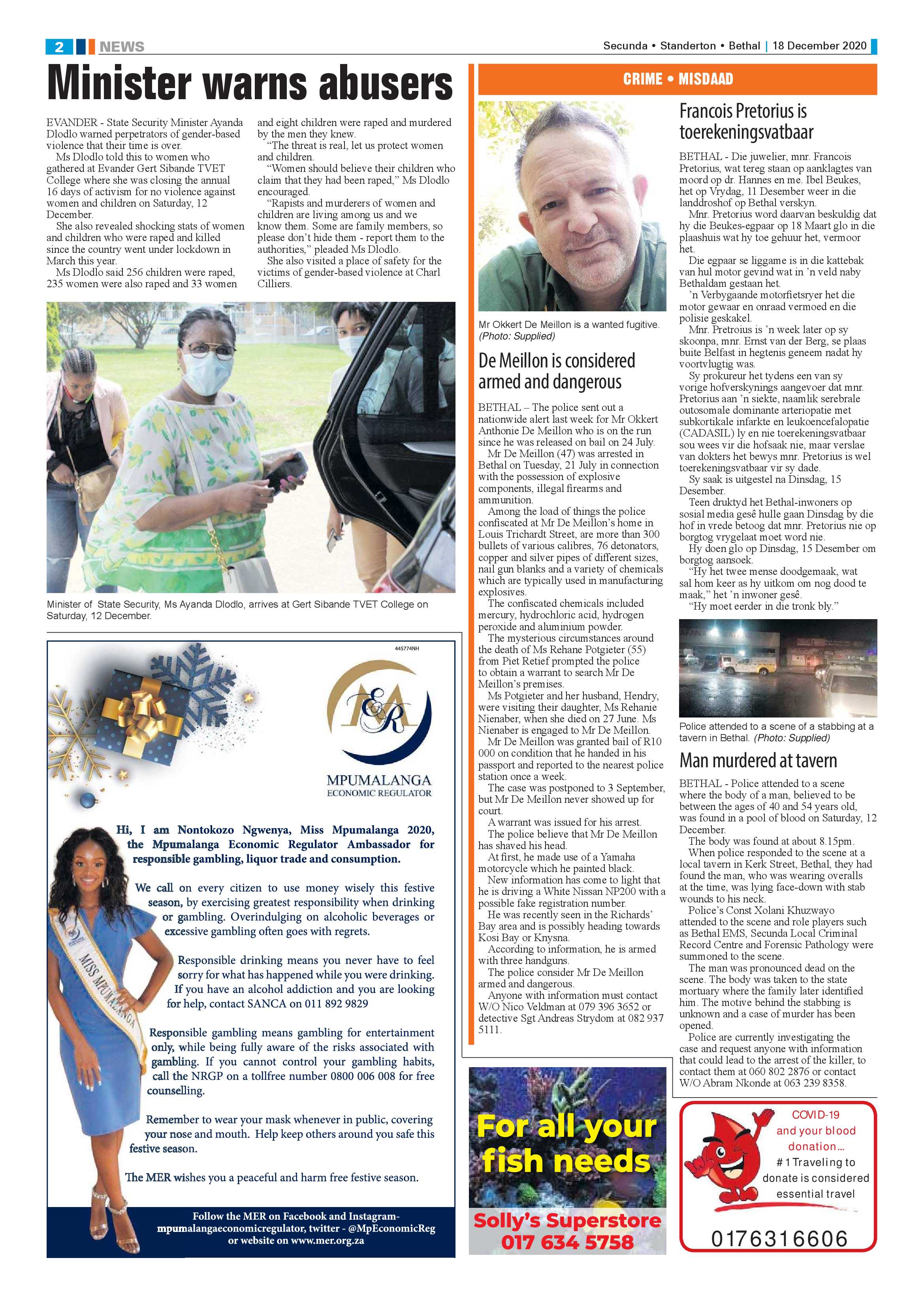 Ridge Times 18 December 2020 page 4