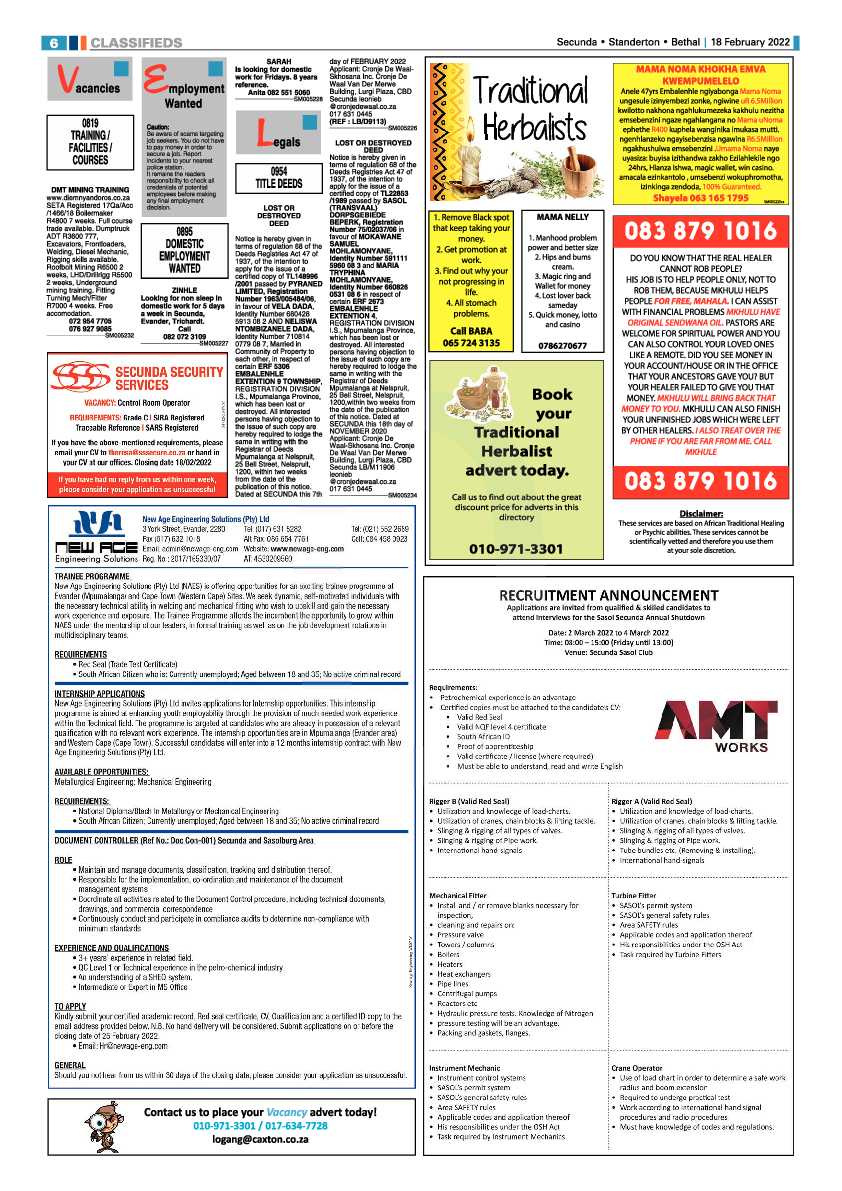 Ridge Times 18 February 2022 page 6