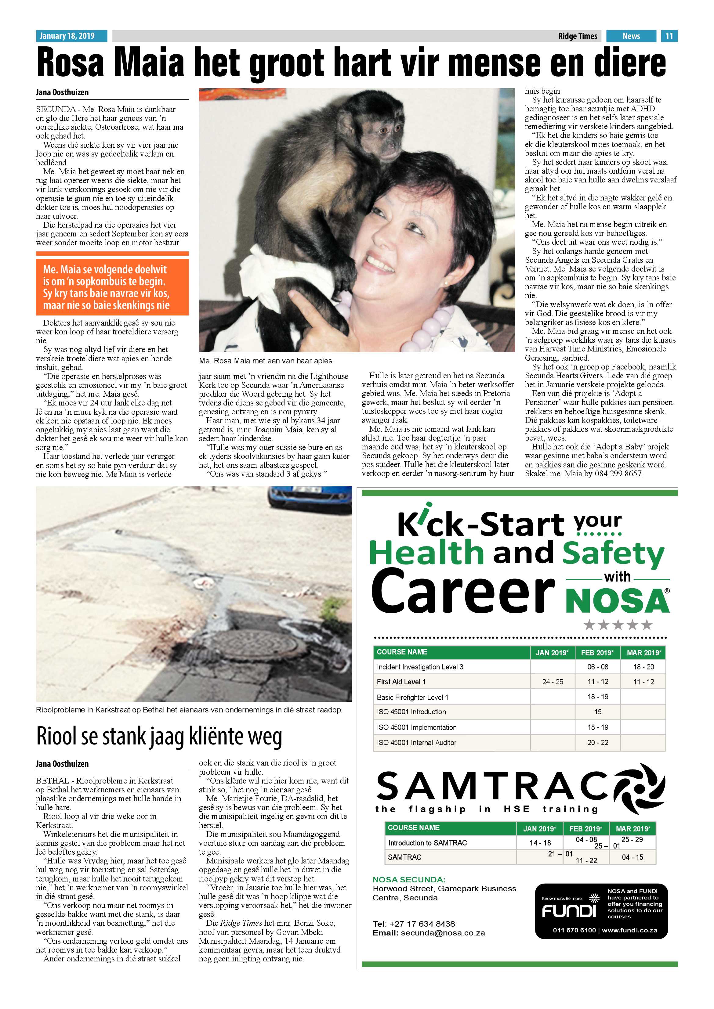 Ridge Times 18 January 2019 page 11