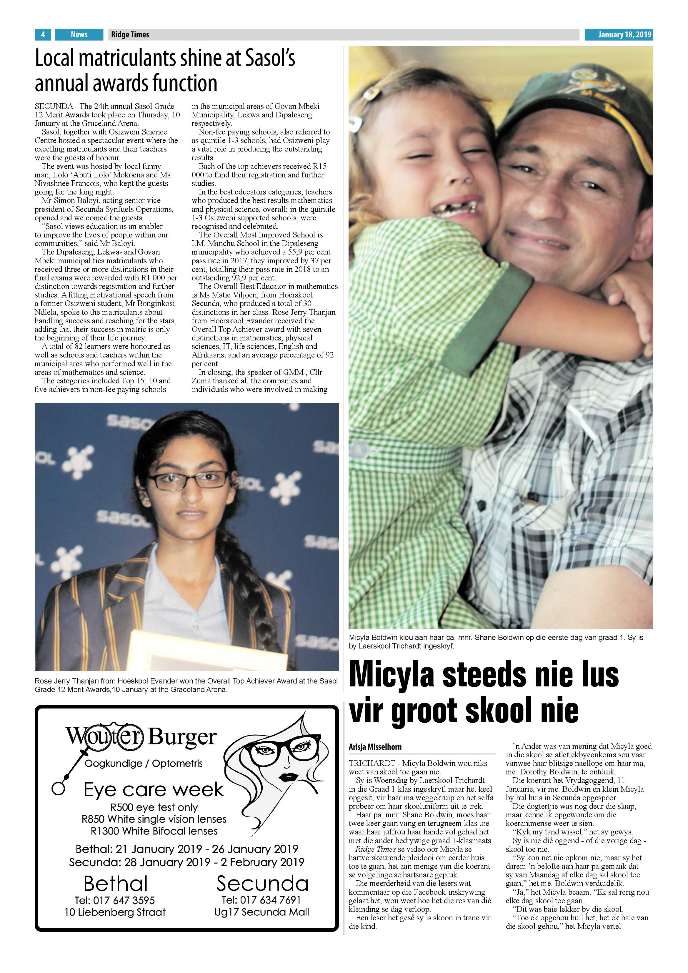 Ridge Times 18 January 2019 page 4