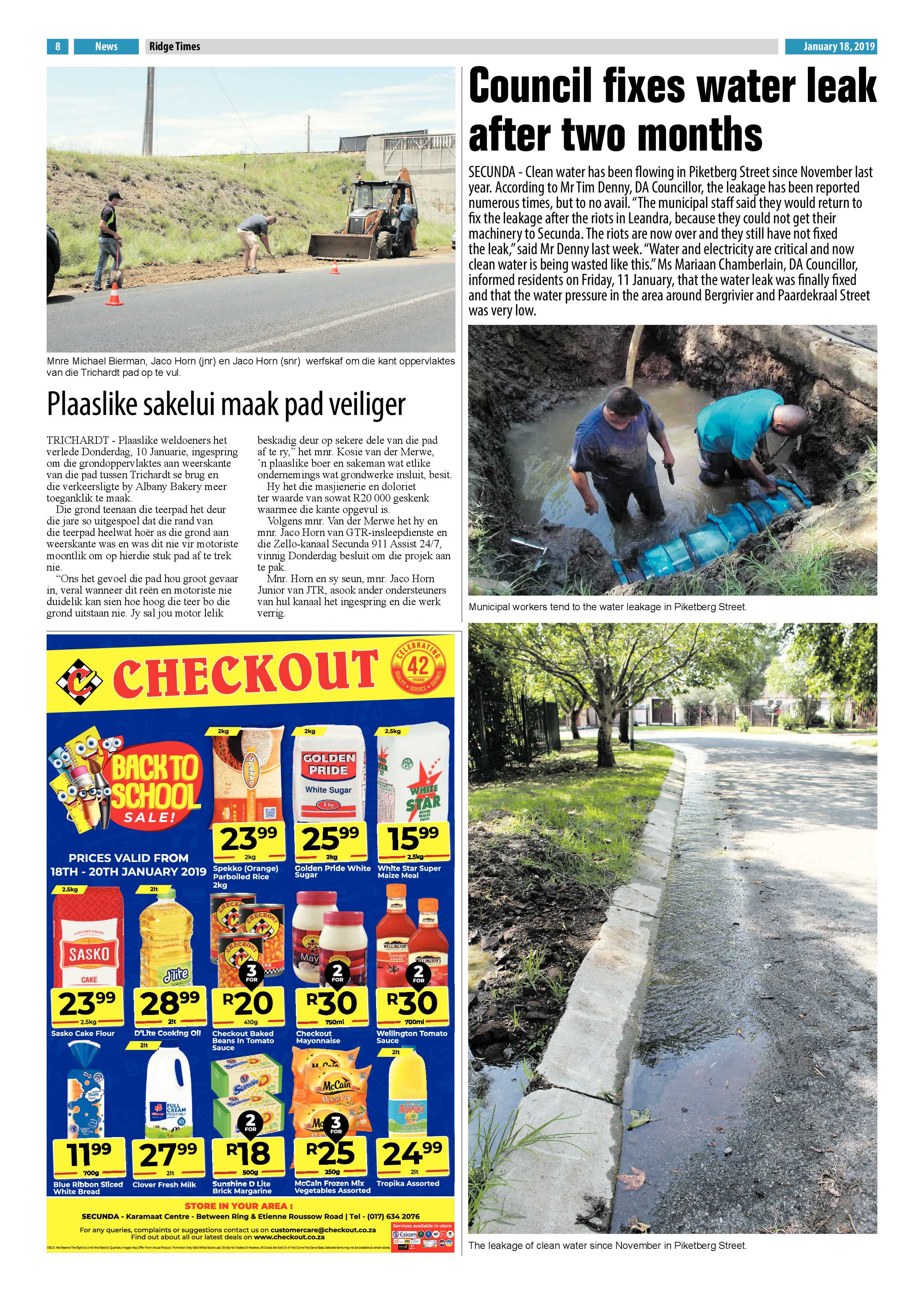 Ridge Times 18 January 2019 page 8