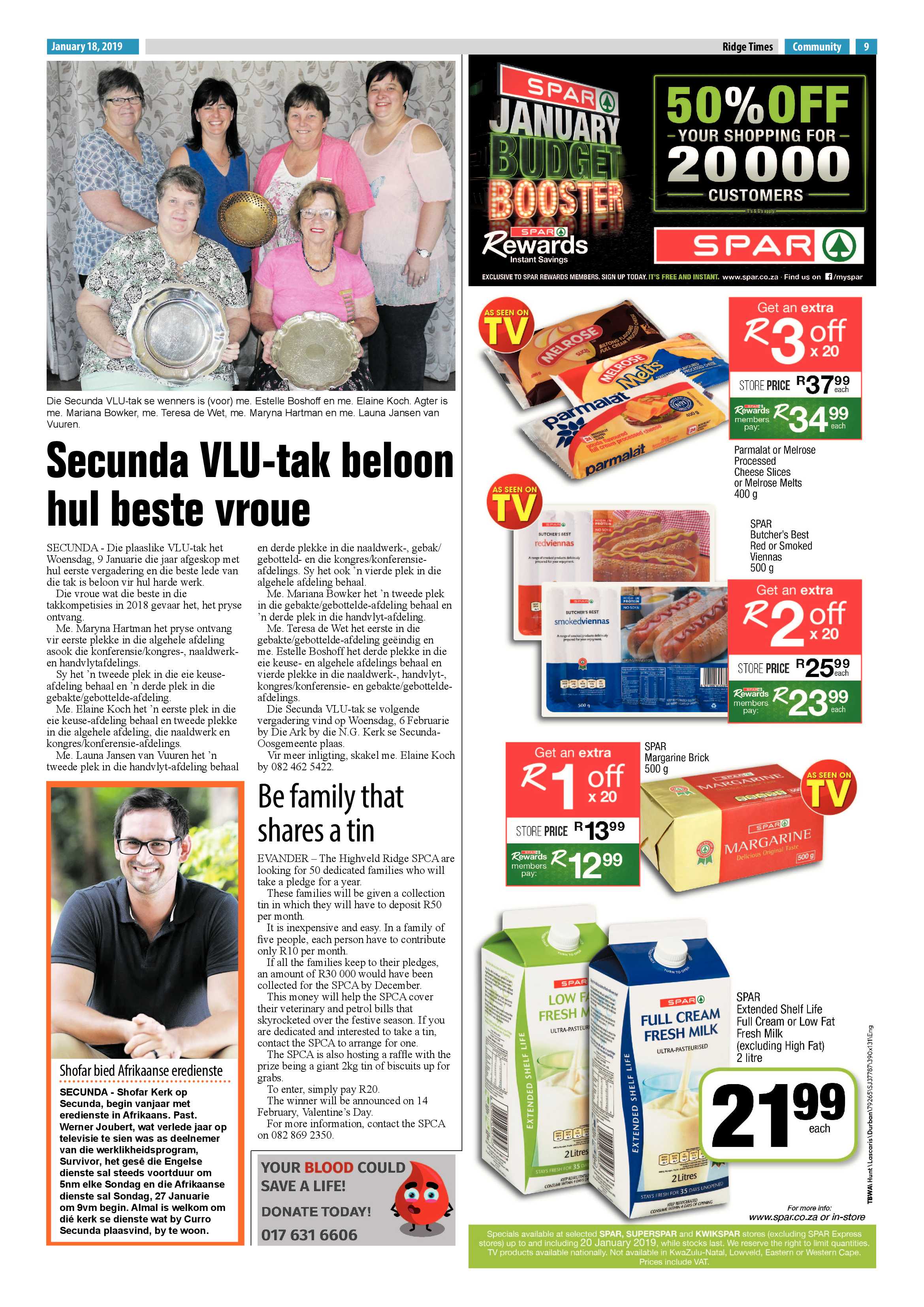 Ridge Times 18 January 2019 page 9