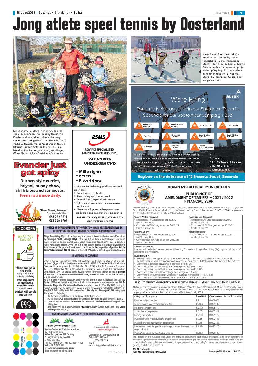 Ridge Times 18 June 2021 page 7