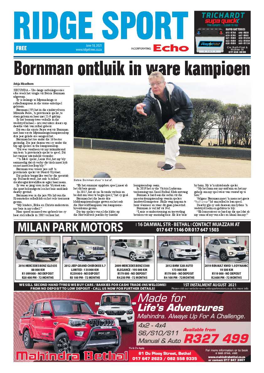 Ridge Times 18 June 2021 page 8