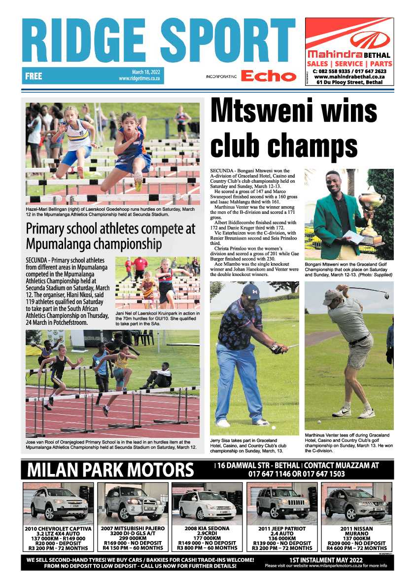 Ridge Times 18 March 2022 page 8
