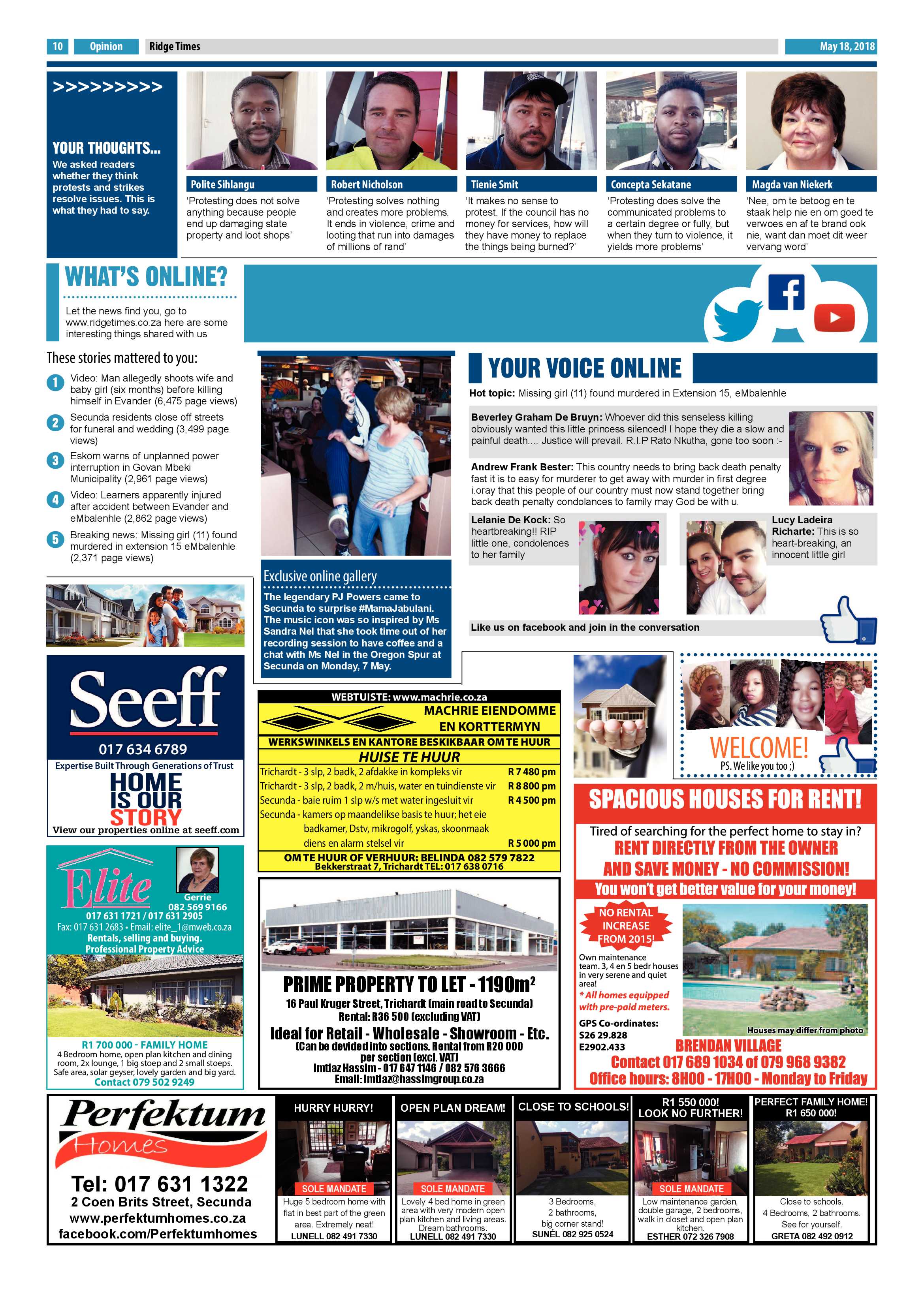 Ridge Times 18 May 2018 page 10