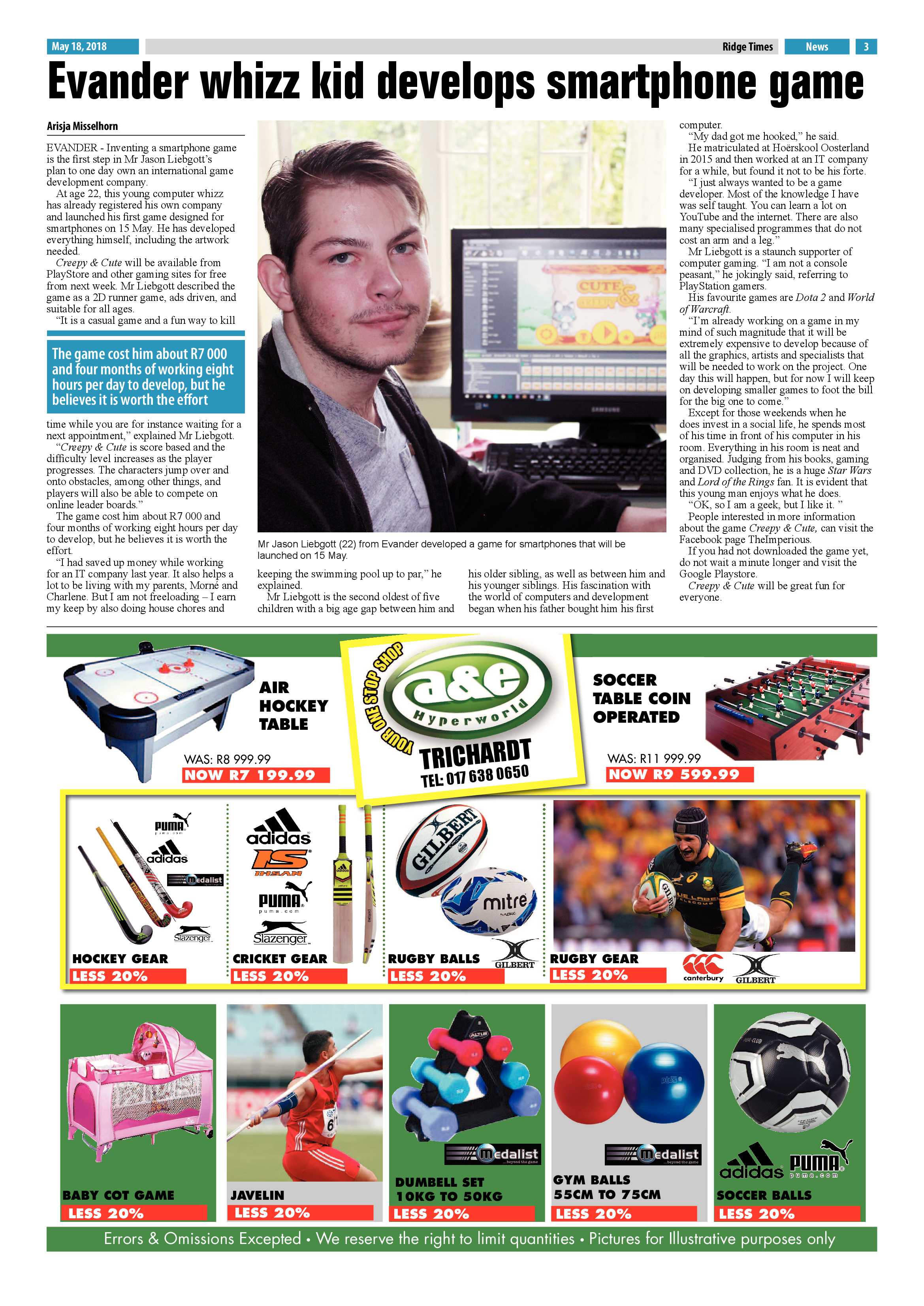 Ridge Times 18 May 2018 page 3