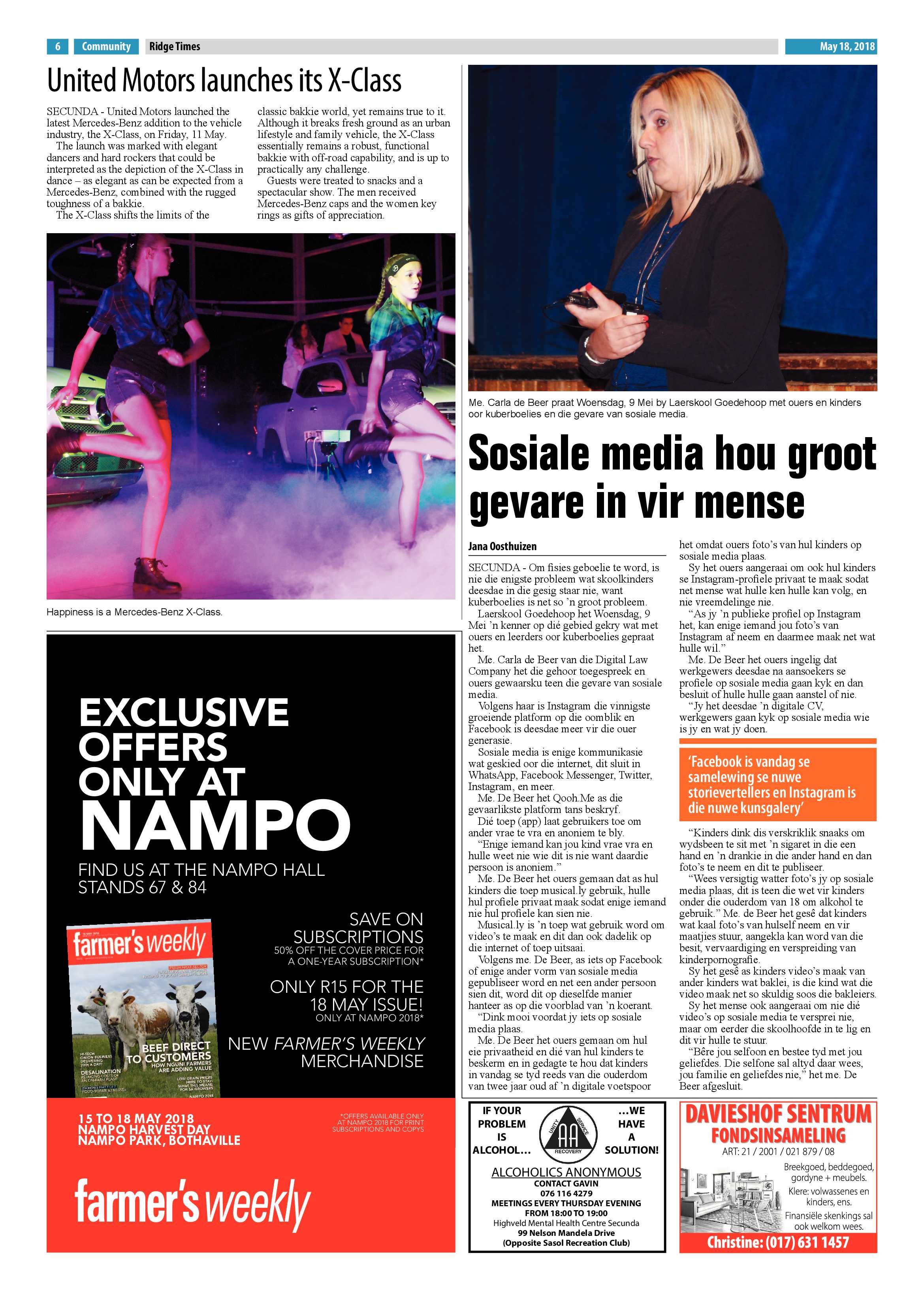 Ridge Times 18 May 2018 page 6