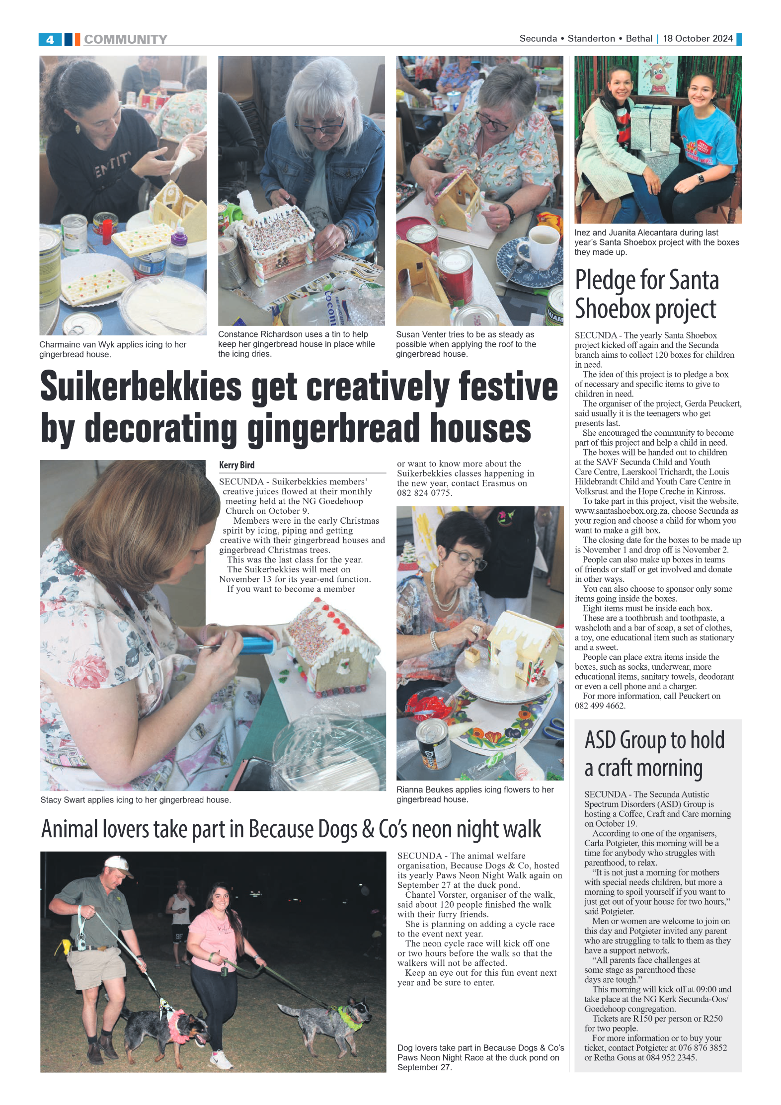 Ridge Times 18 October 2024 page 4
