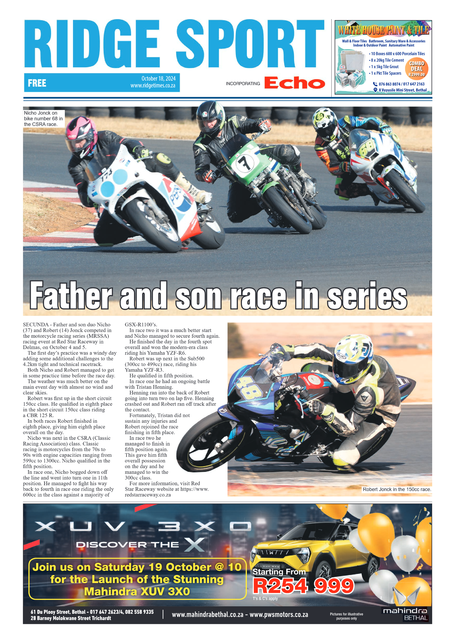 Ridge Times 18 October 2024 page 8