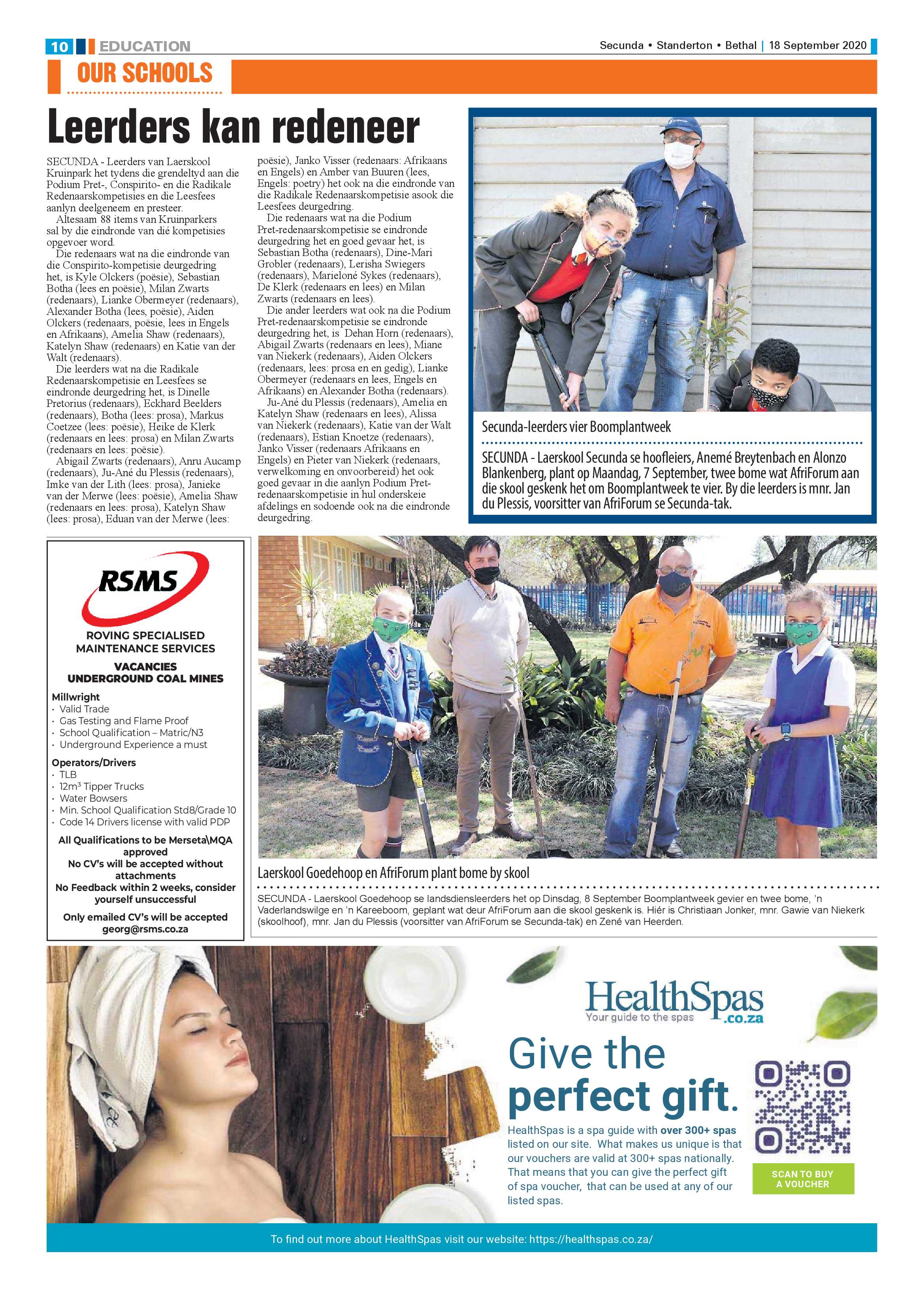 Ridge Times 18 September 2020 page 10