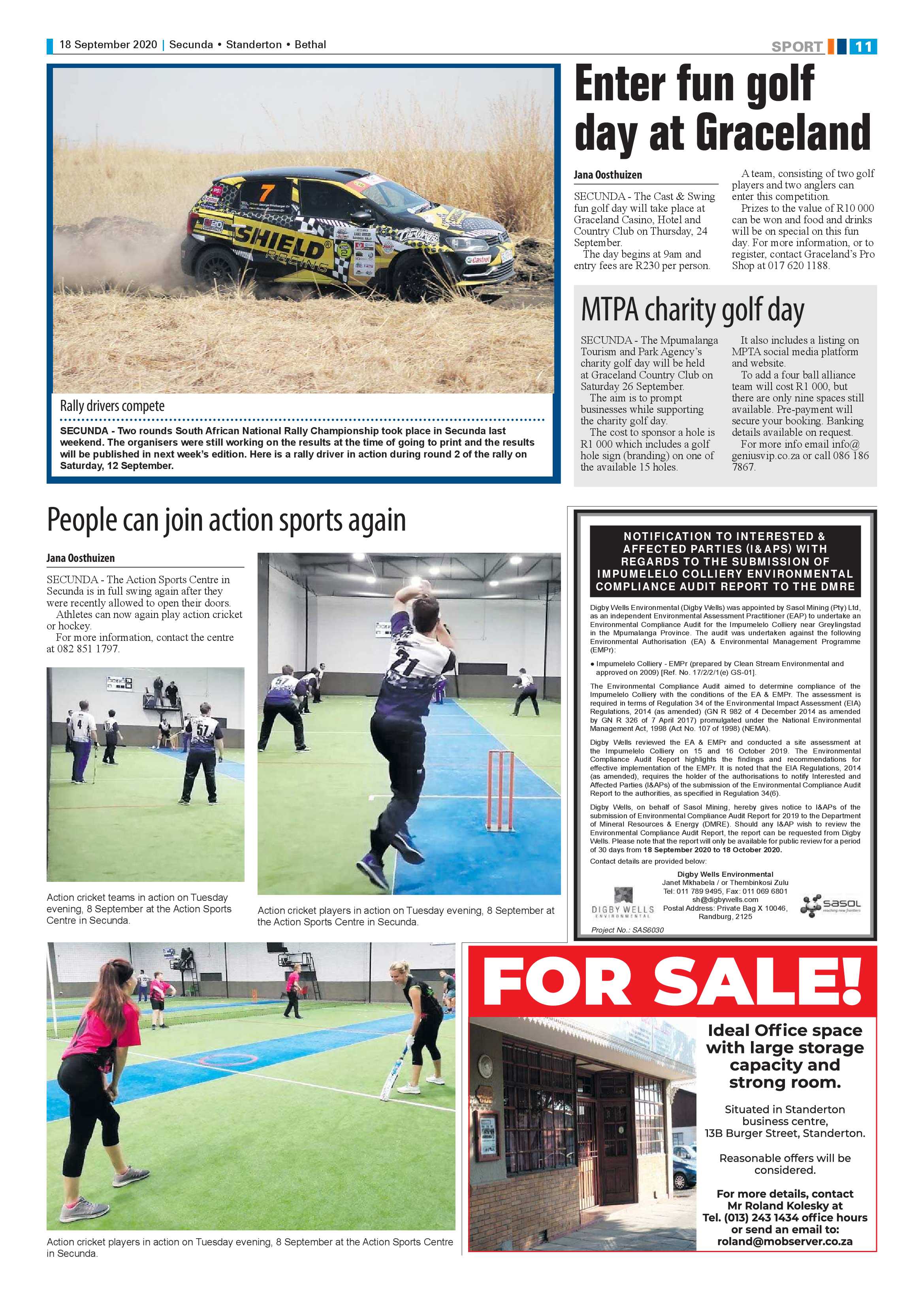 Ridge Times 18 September 2020 page 11