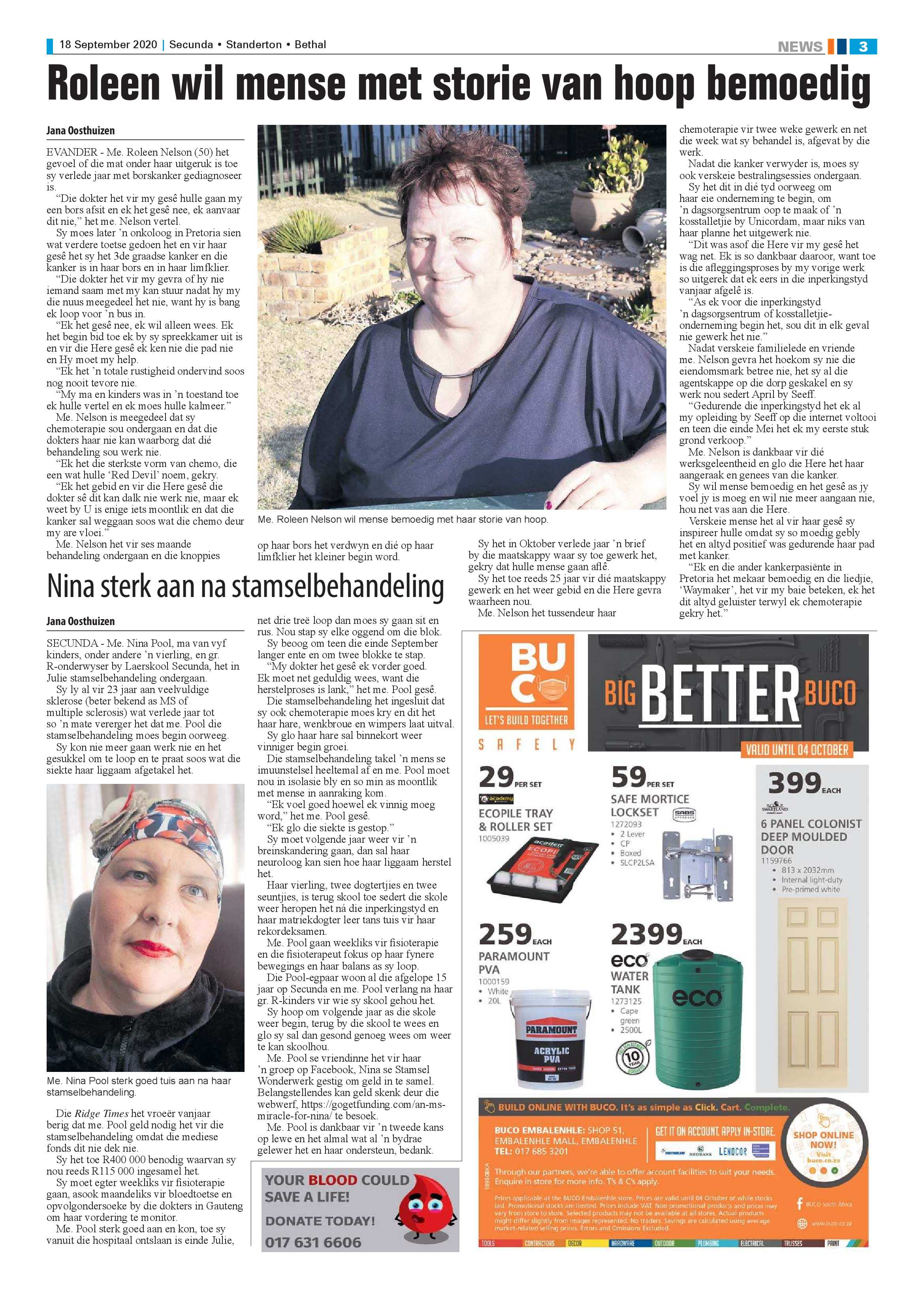Ridge Times 18 September 2020 page 3