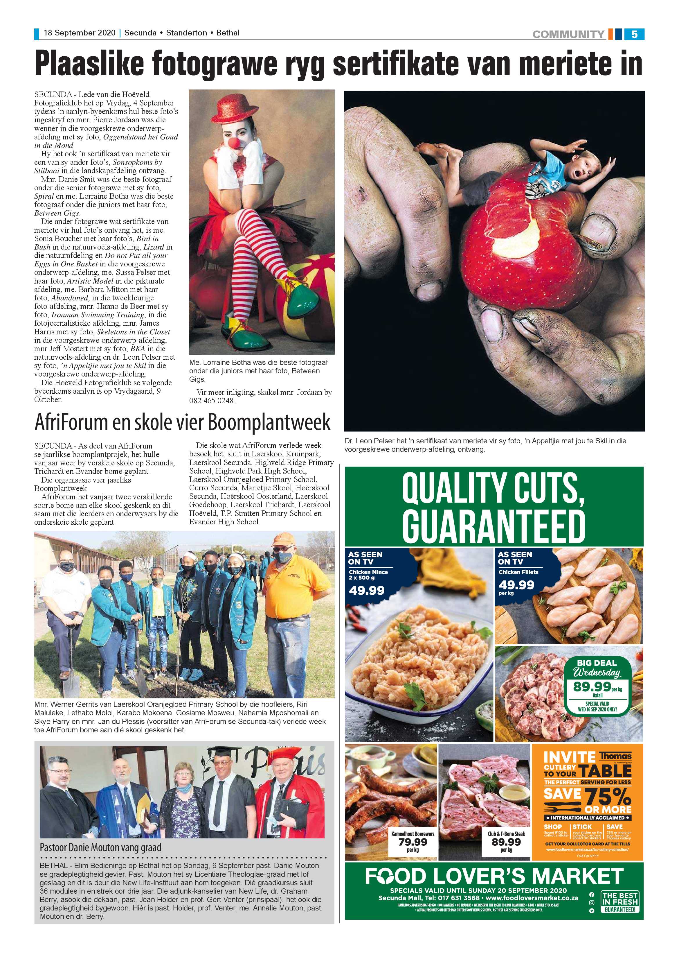 Ridge Times 18 September 2020 page 5