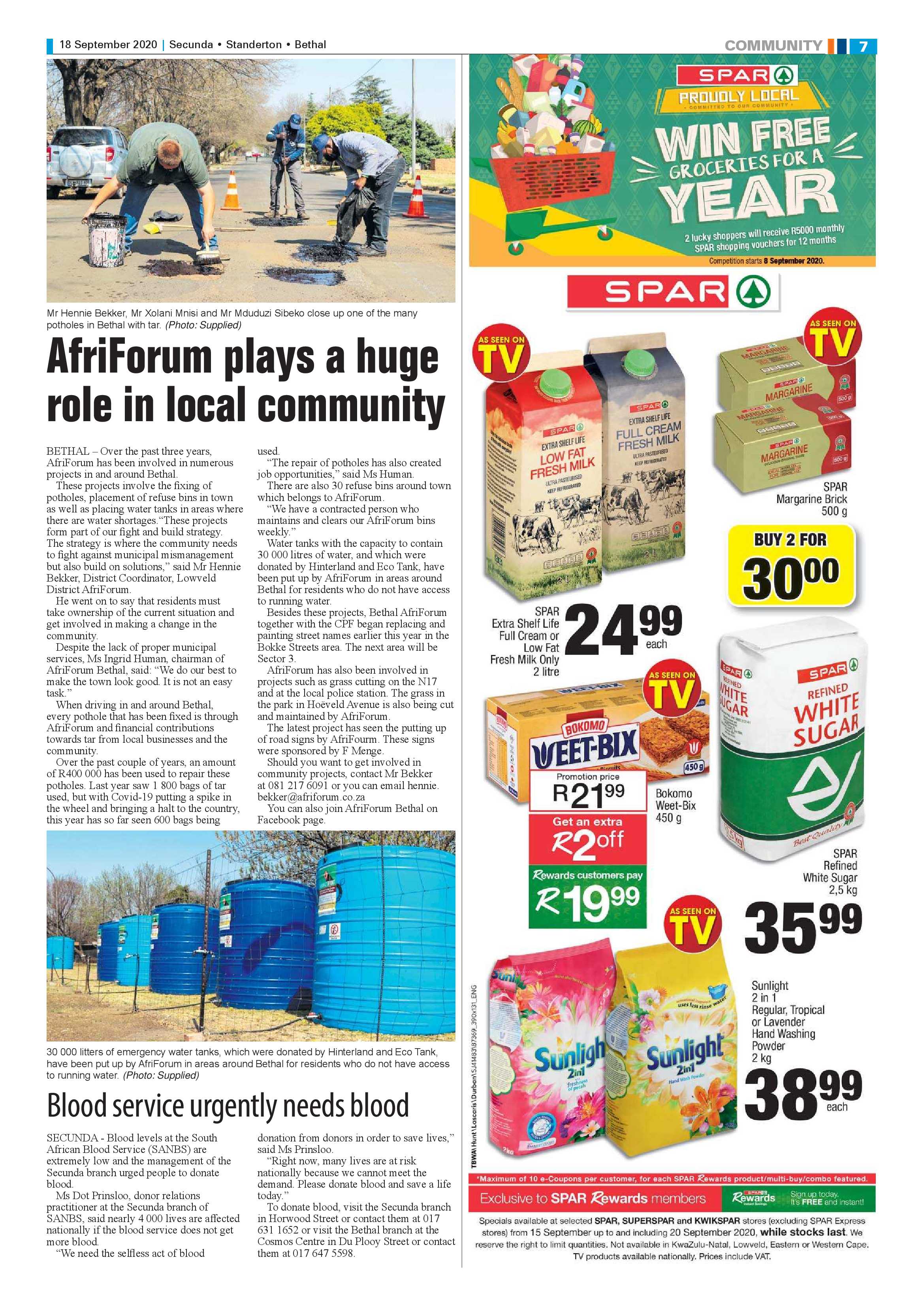 Ridge Times 18 September 2020 page 7