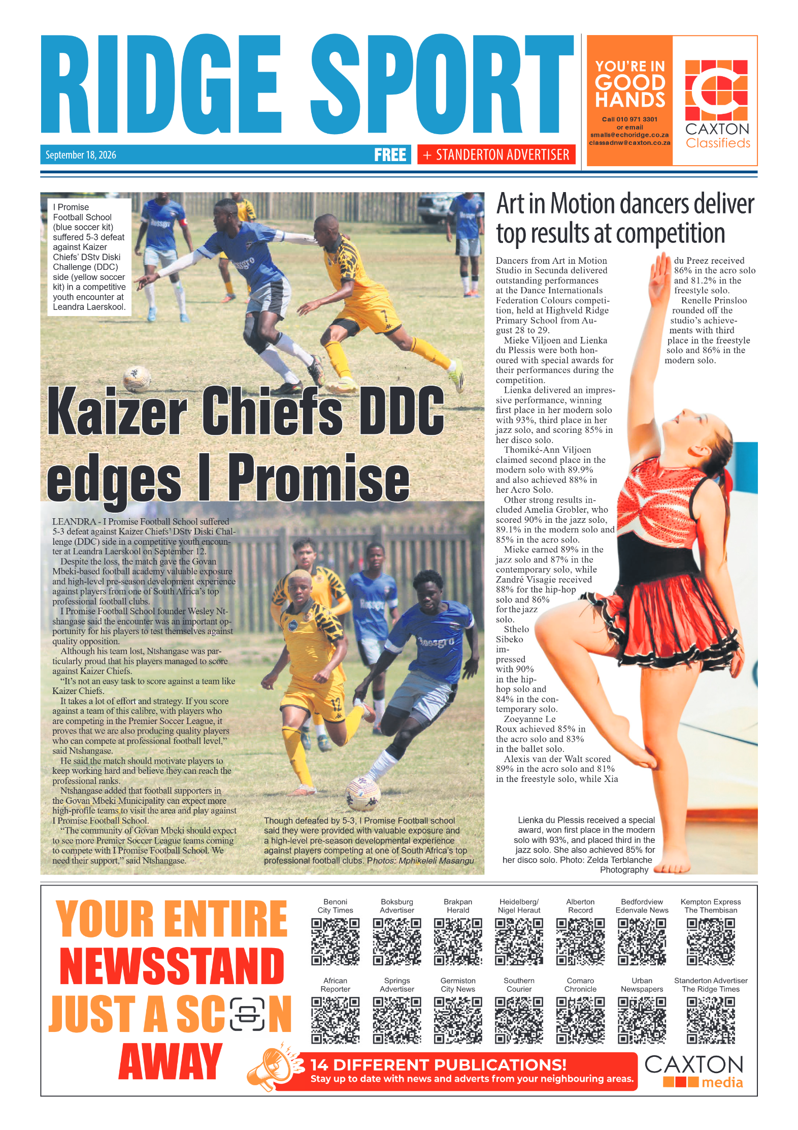 Ridge Times 18 September 2026 page 8